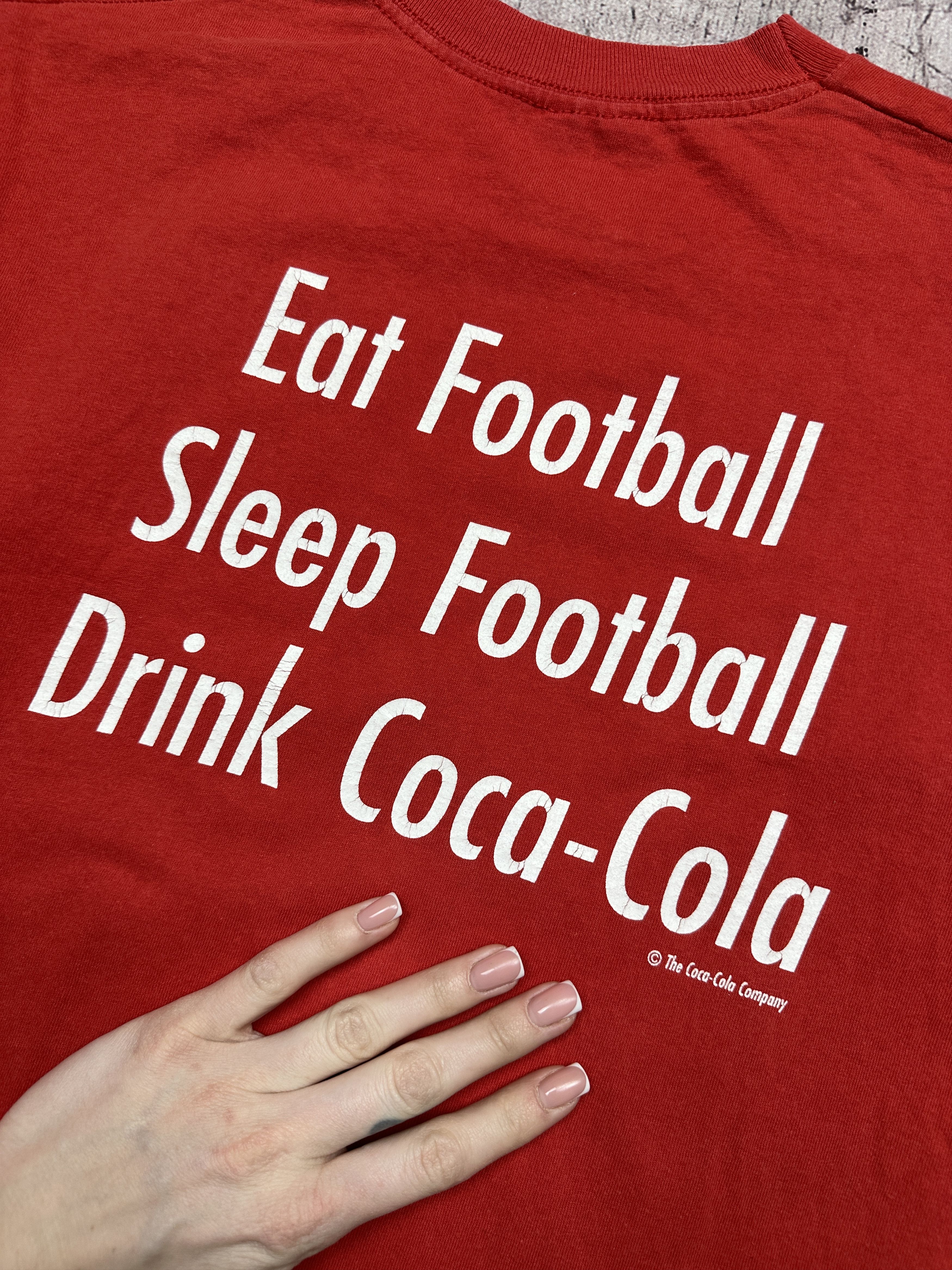 Coca Cola × Vintage Coca Cola 1994 Vintage UEFA Euro 1996 England T-Shirt Size US M / EU 48-50 / 2 - 8 Thumbnail