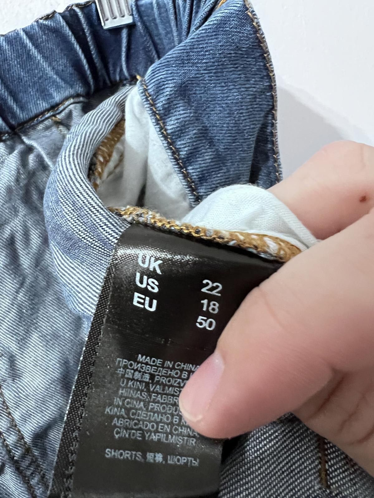 Other Simply Be Denim Shorts – UK 22 Size 40" / US 18 - 4 Thumbnail