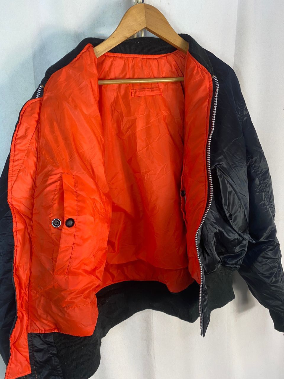 Vintage Vintage bombers jacket made in usa Size US L / EU 52-54 / 3 - 3 Thumbnail