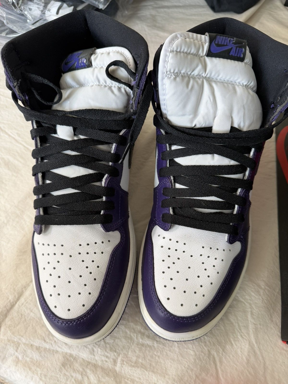 Jordan Brand Jordan 1 high Court purple size 10 mens Size US 10 / EU 43 - 2 Thumbnail