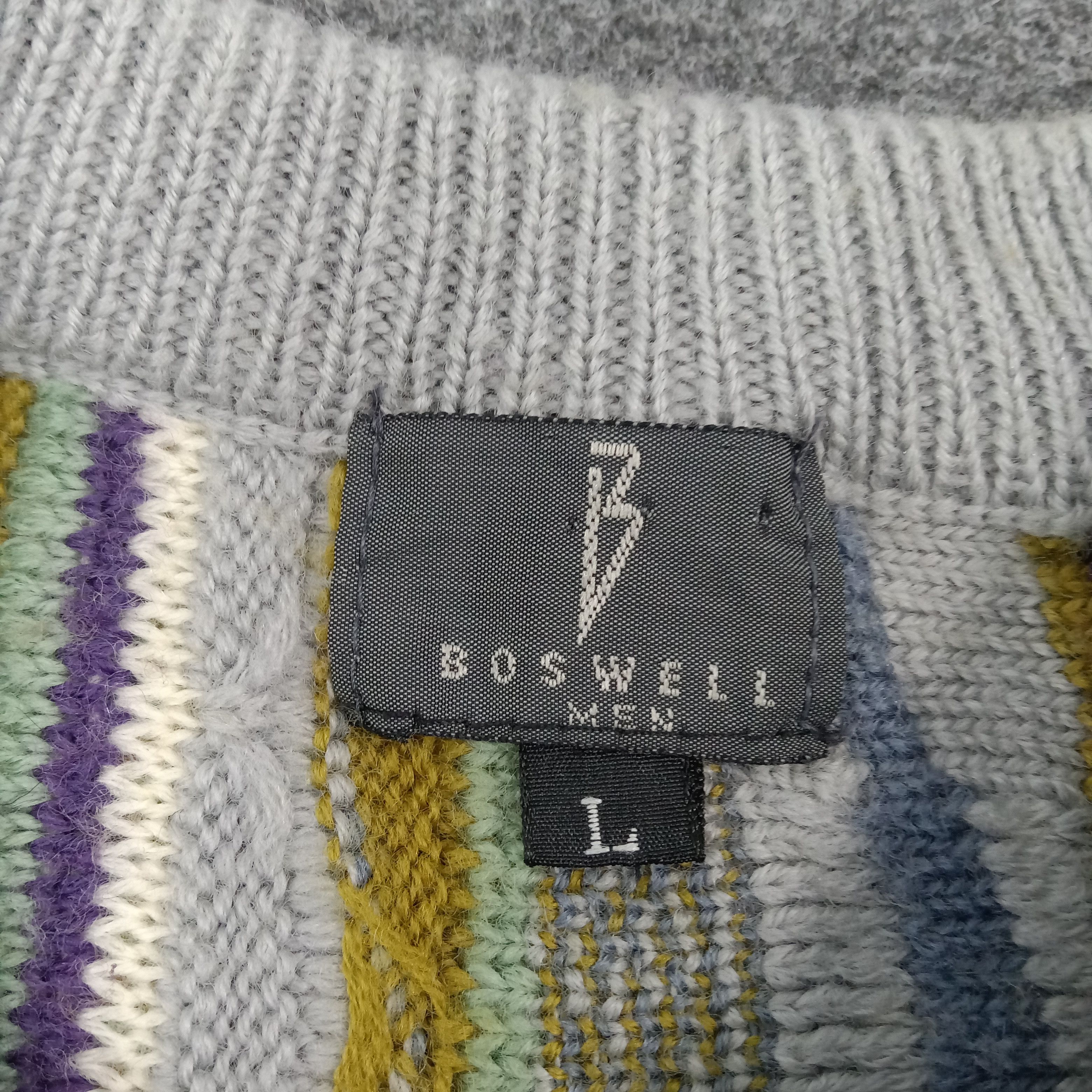 Vintage Boswell Men Gypsy Style Knitwear SweaterC263N20 Size US S / EU 44-46 / 1 - 3 Thumbnail