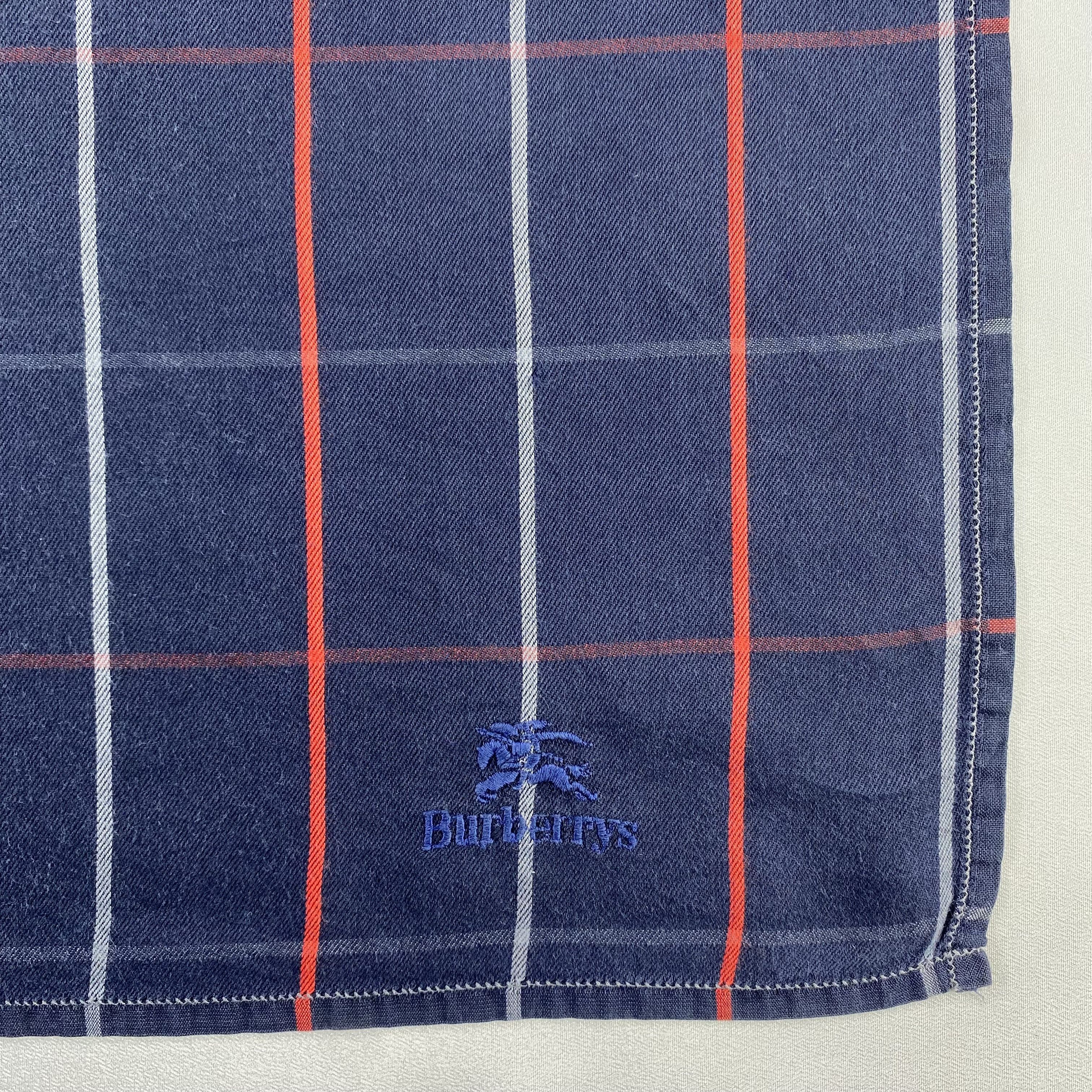 Burberry × Vintage Burberry Handkerchief / Neckerchief / Bandana-P1831 Size ONE SIZE - 3 Thumbnail