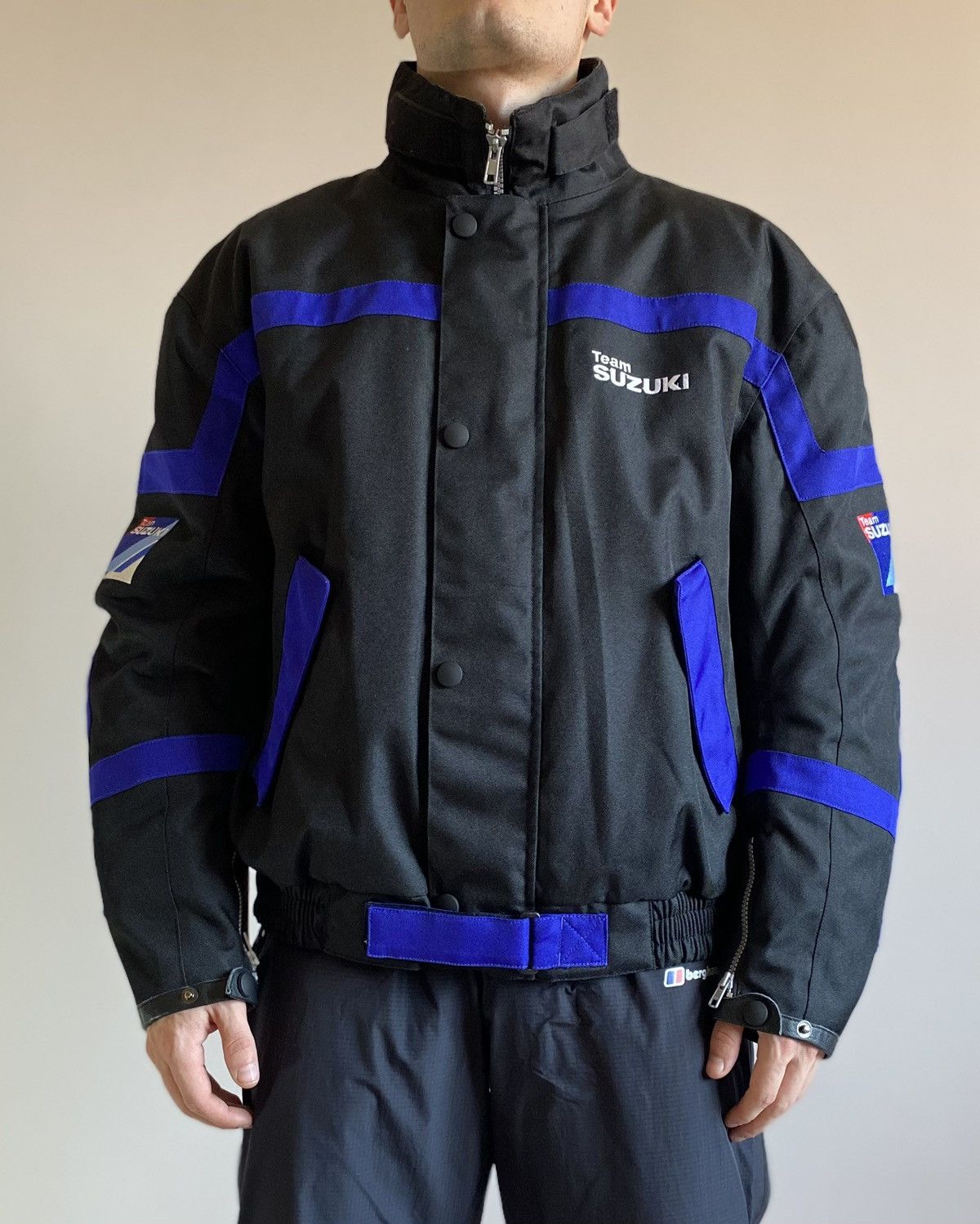 Vintage Vintage Suzuki Racing Jacket Coat Big Logo Size US XL / EU 56 / 4 - 6 Thumbnail