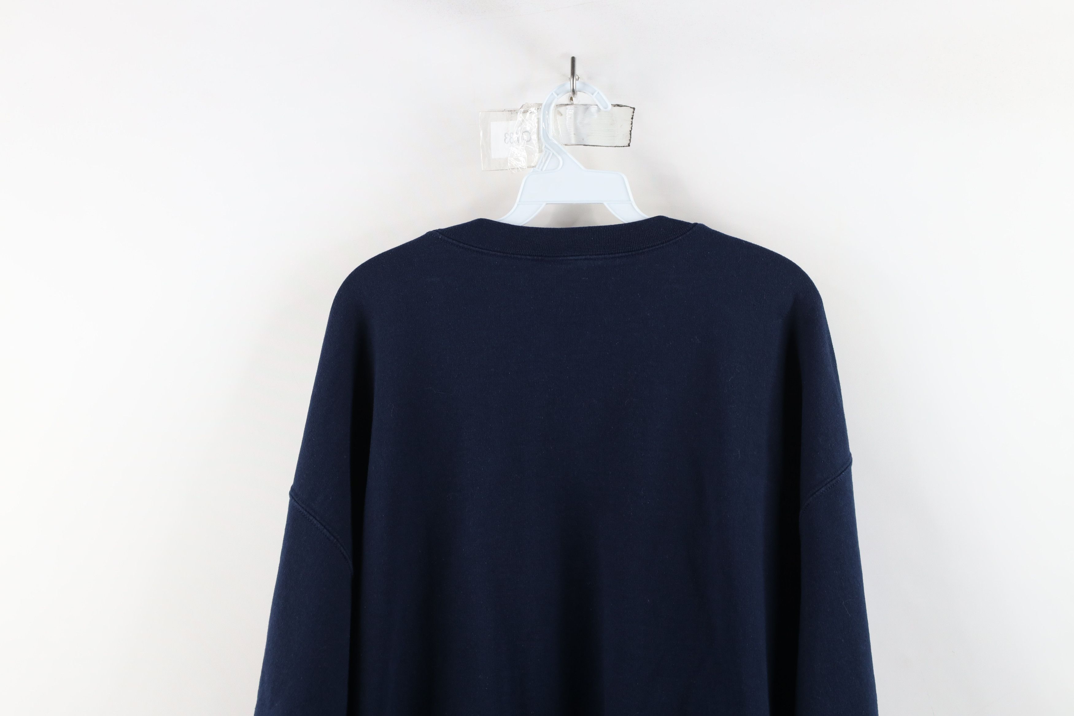 Vintage Vintage 90s Streetwear Fresh Hell Is This Sweatshirt Blue Size US XL / EU 56 / 4 - 11 Thumbnail