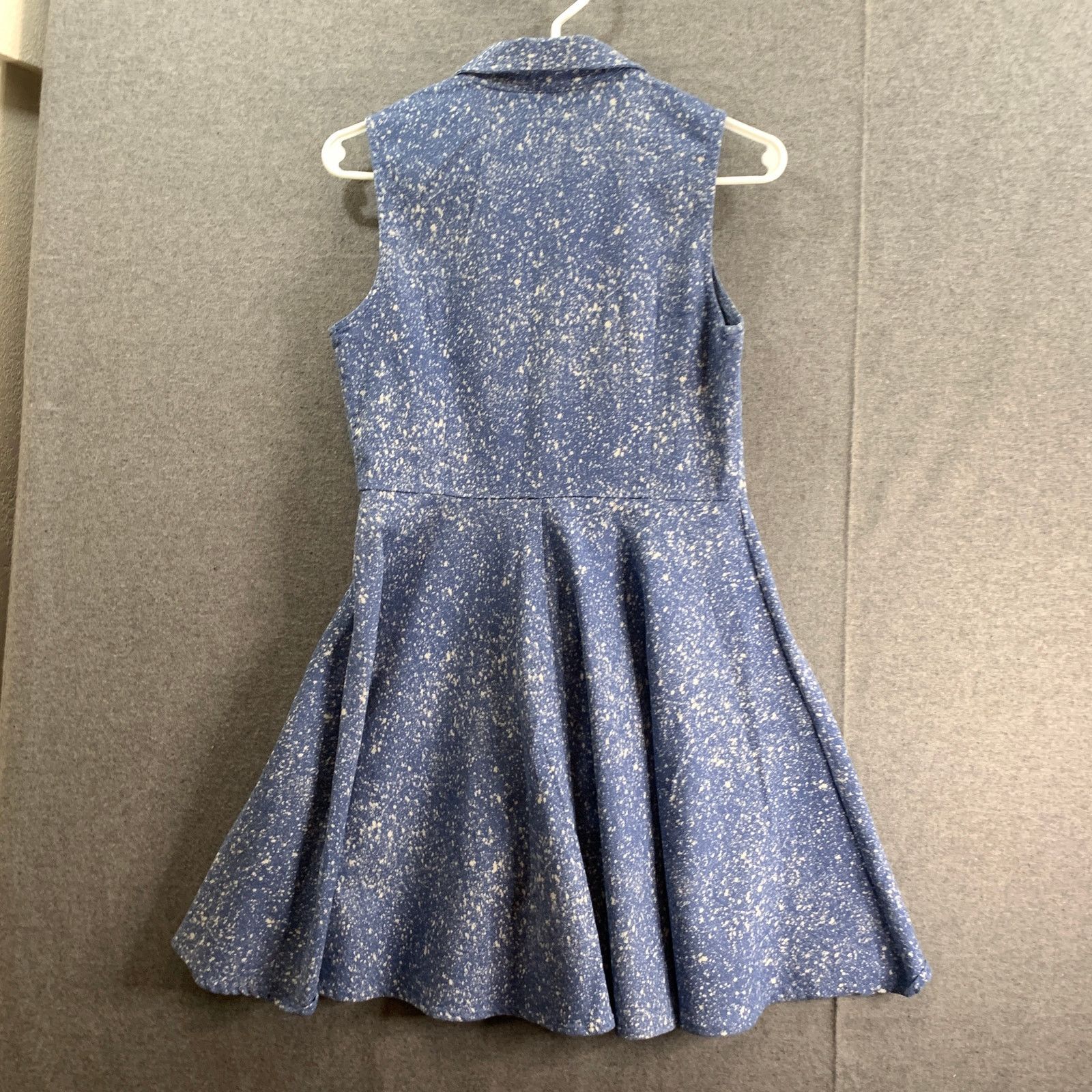 Other Blue Dress Women Size Small Mini Dress Sleeveless Size S / US 4 / IT 40 - 2 Thumbnail