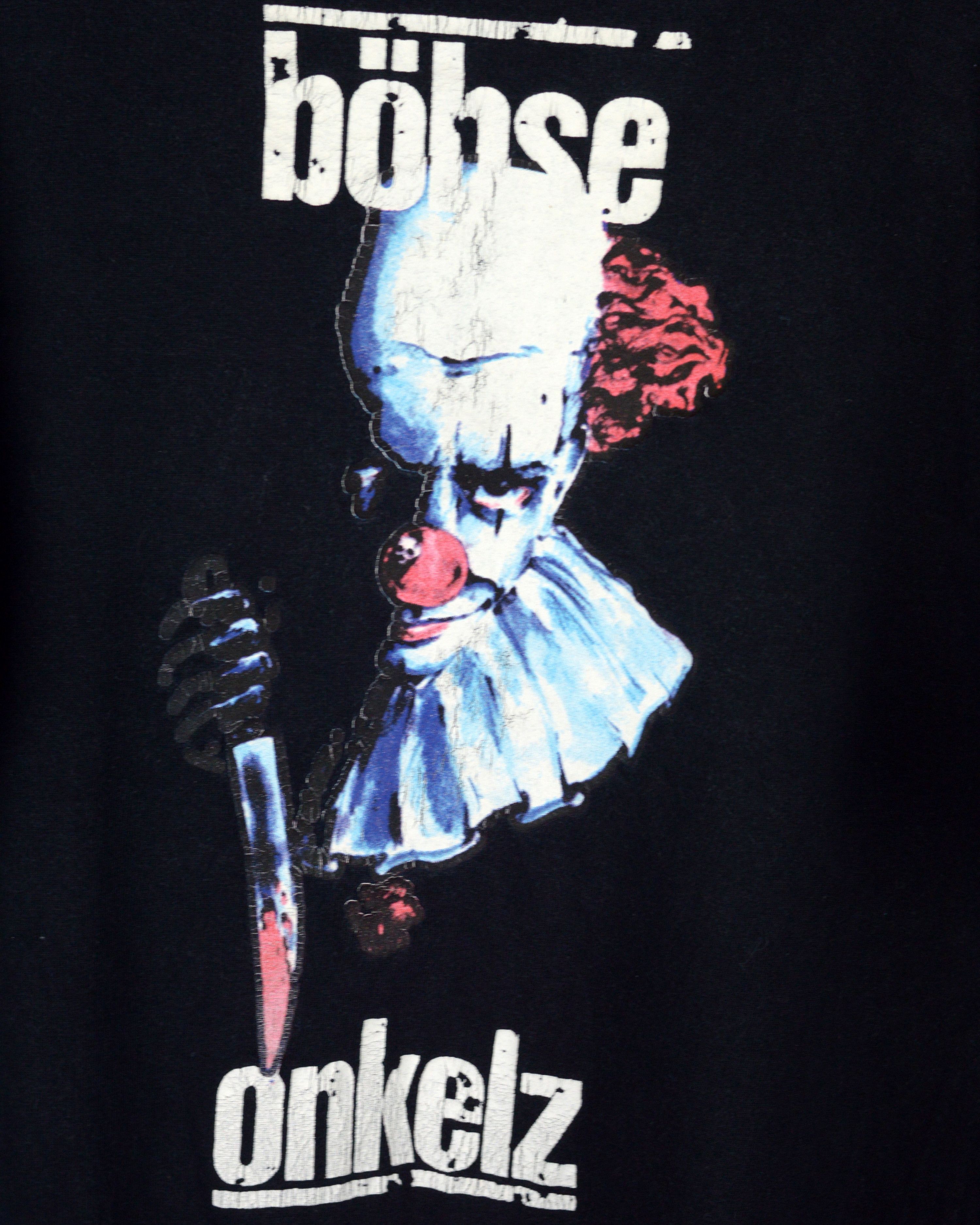 Vintage Vintage Bohse Onkelz 90s long sleeve t shirt Size US L / EU 52-54 / 3 - 8 Thumbnail