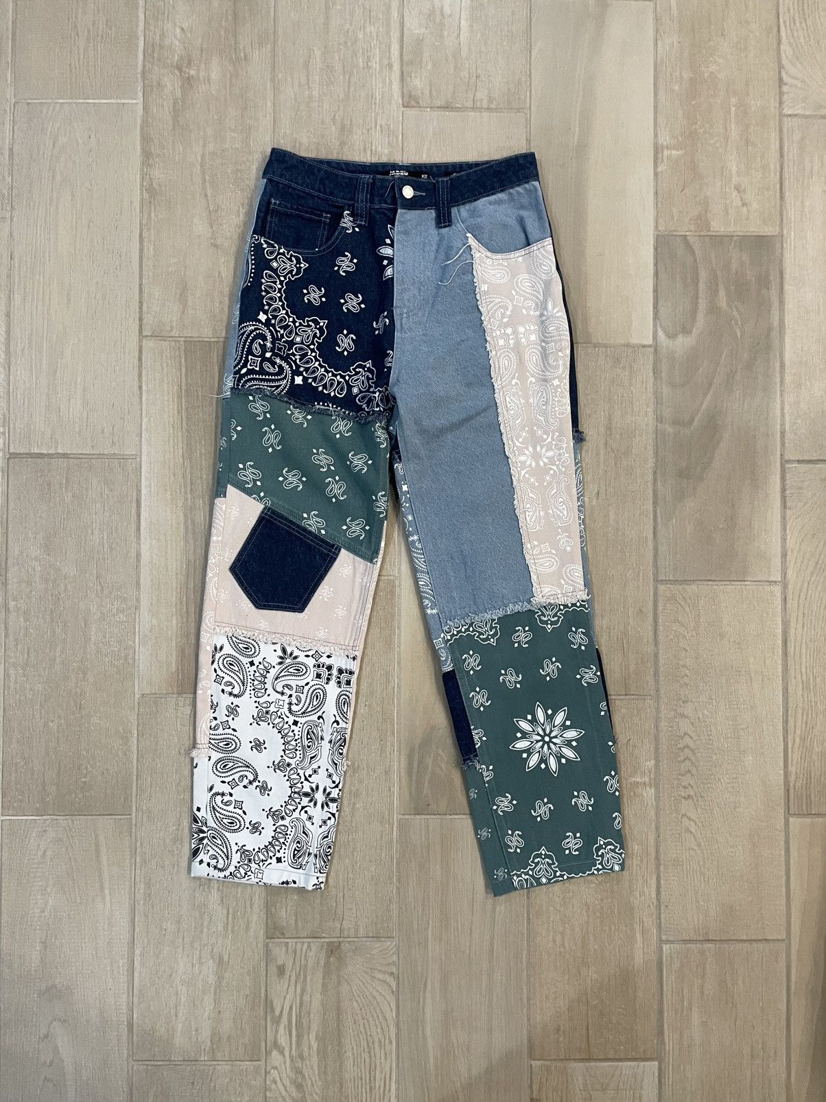 Jaded London Jaded London paisely denim Size US 32 / EU 48 - 1 Thumbnail