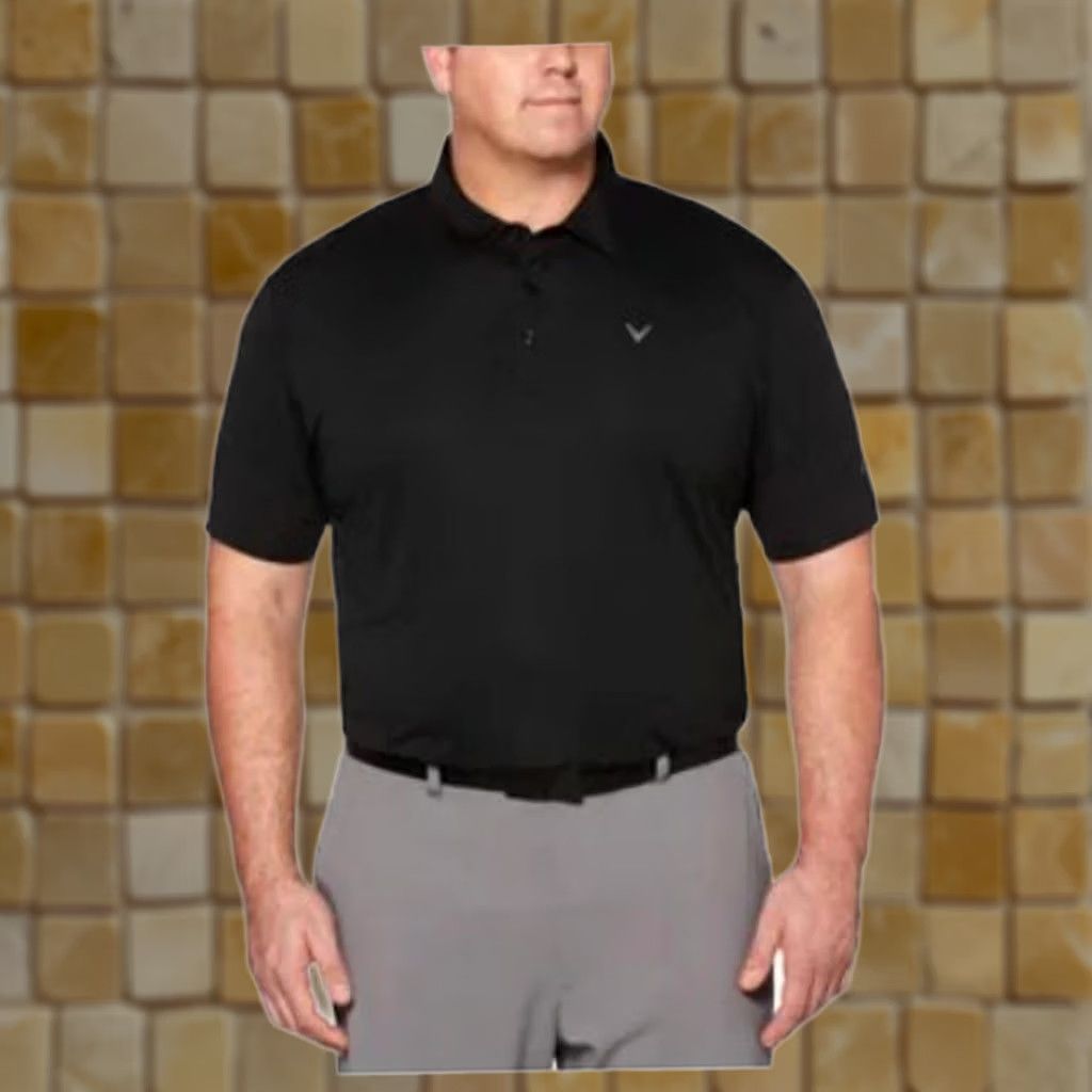 Callaway NEW MENS CALLAWAY GOLF OPTI-DRI COOLING GOLF SHIRT BLACK XL Size US XL / EU 56 / 4 - 1 Preview