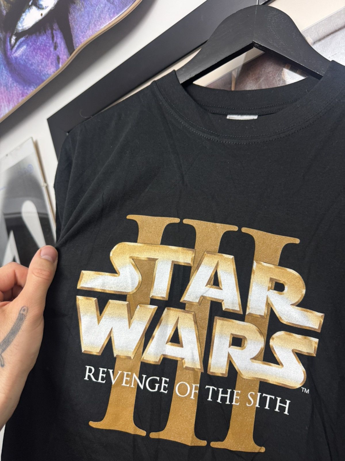 Star Wars Vintage 2005 Star Wars revenge of the sith tee movie y2k Size US L / EU 52-54 / 3 - 3 Thumbnail