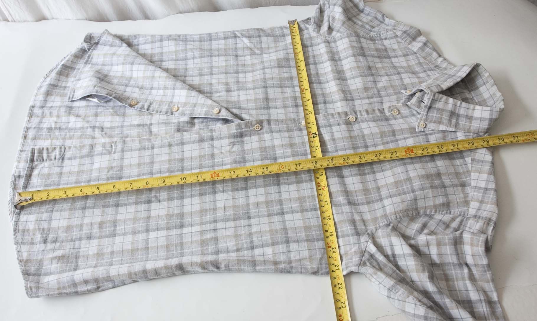 Other Stenstroms Shirt Fitted Body Size M Gray Plaid Size US M / EU 48-50 / 2 - 4 Thumbnail