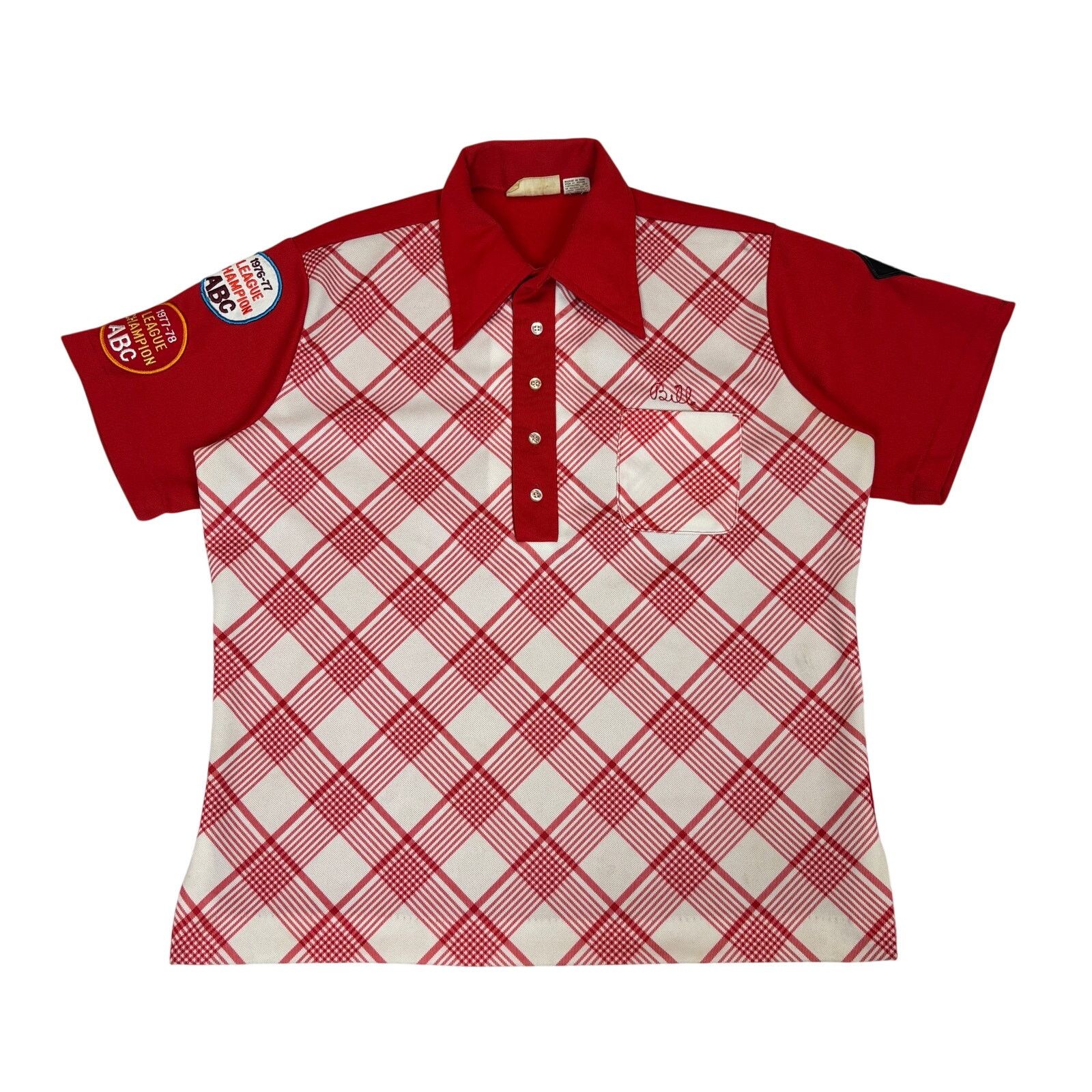 Vintage Vintage 70s King Louie Bowling Polo Shirt Men's M/L League Size US M / EU 48-50 / 2 - 1 Thumbnail