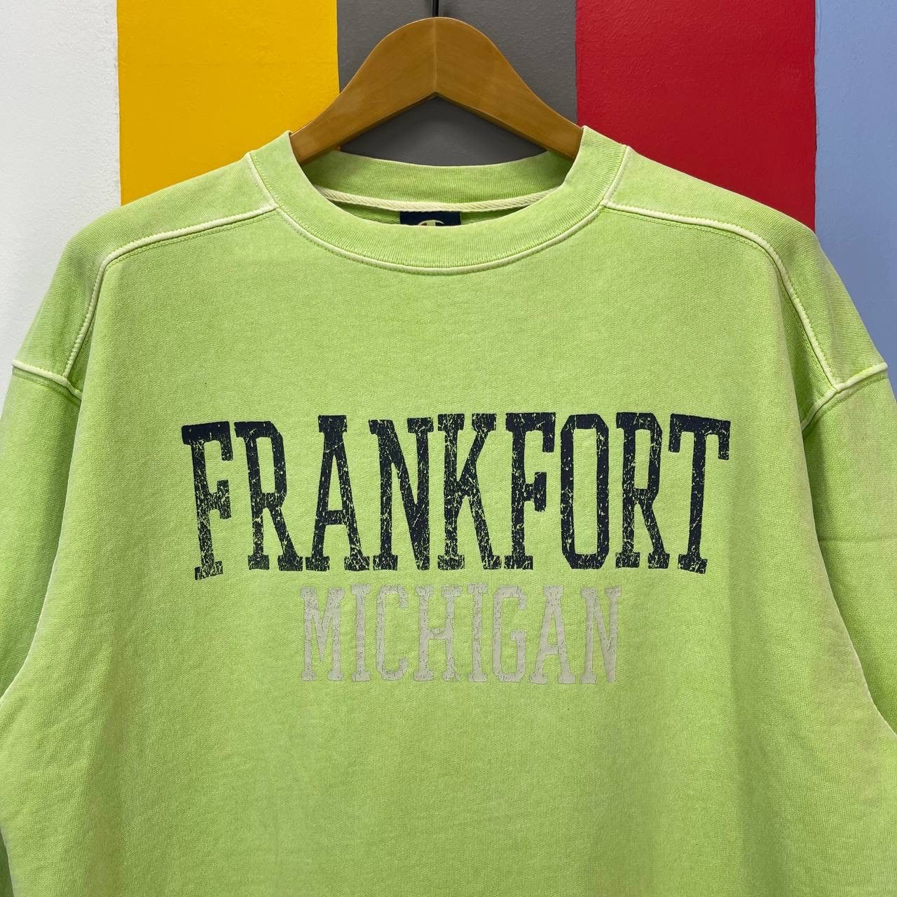 Champion CHAMPION Frankfort Michigan Crew Neck Sweatshirt #2615/AA Size US L / EU 52-54 / 3 - 2 Thumbnail