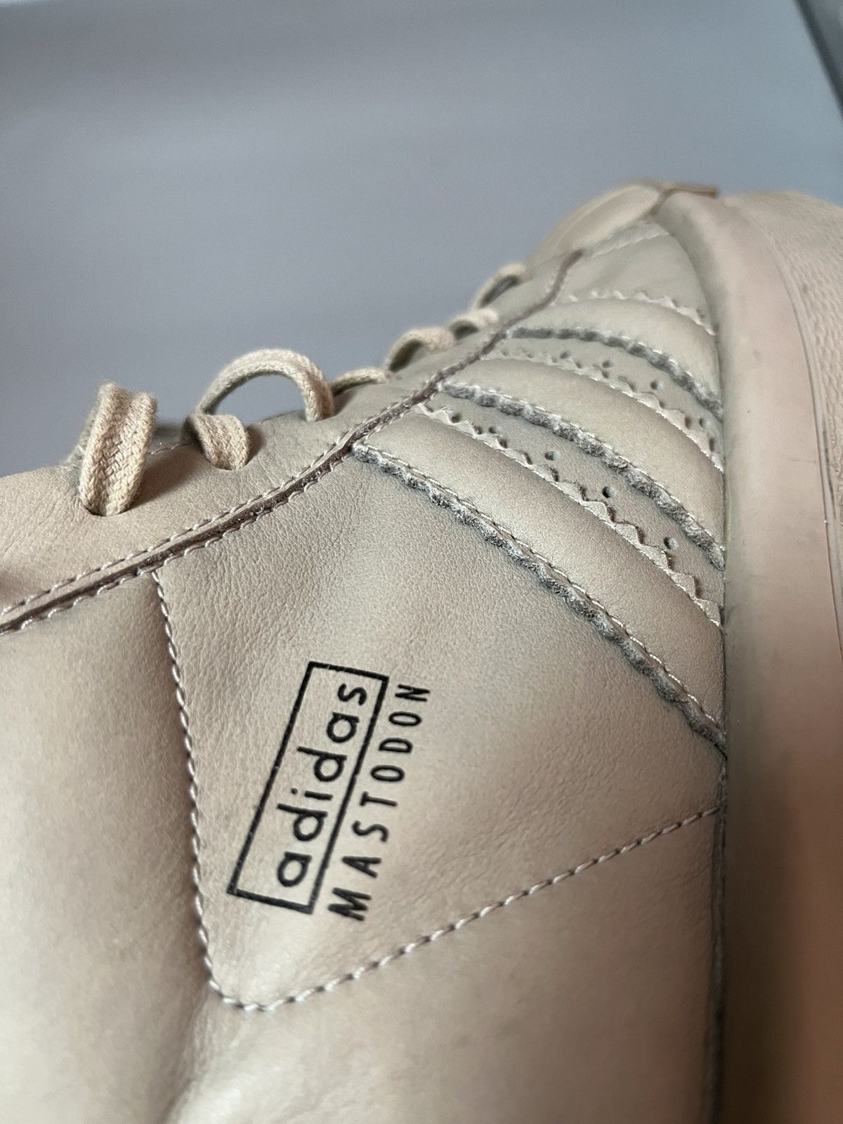 Adidas × Rick Owens Adidas x Rick Owens AW16 Mastodon Pro Model “pearl” sneaker Size US 6 / IT 36 - 12 Thumbnail