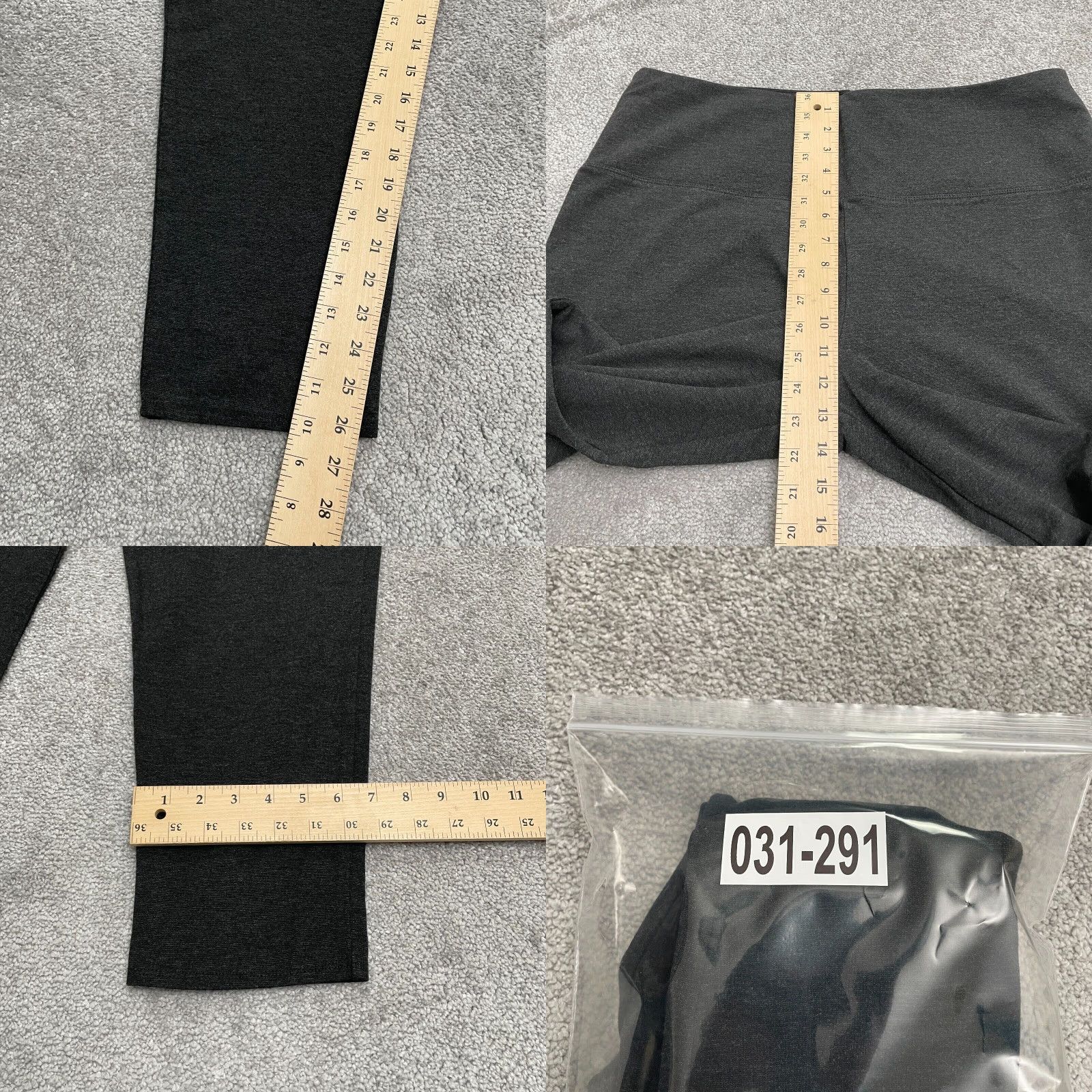 Jones New York Jones New York Tapered Pants Womens 2X Gray Ankle Pull On Knit Nylon Rayon Spandex Easy Care Comfortable Stretch Casual Size 40" / US 18 - 8 Thumbnail