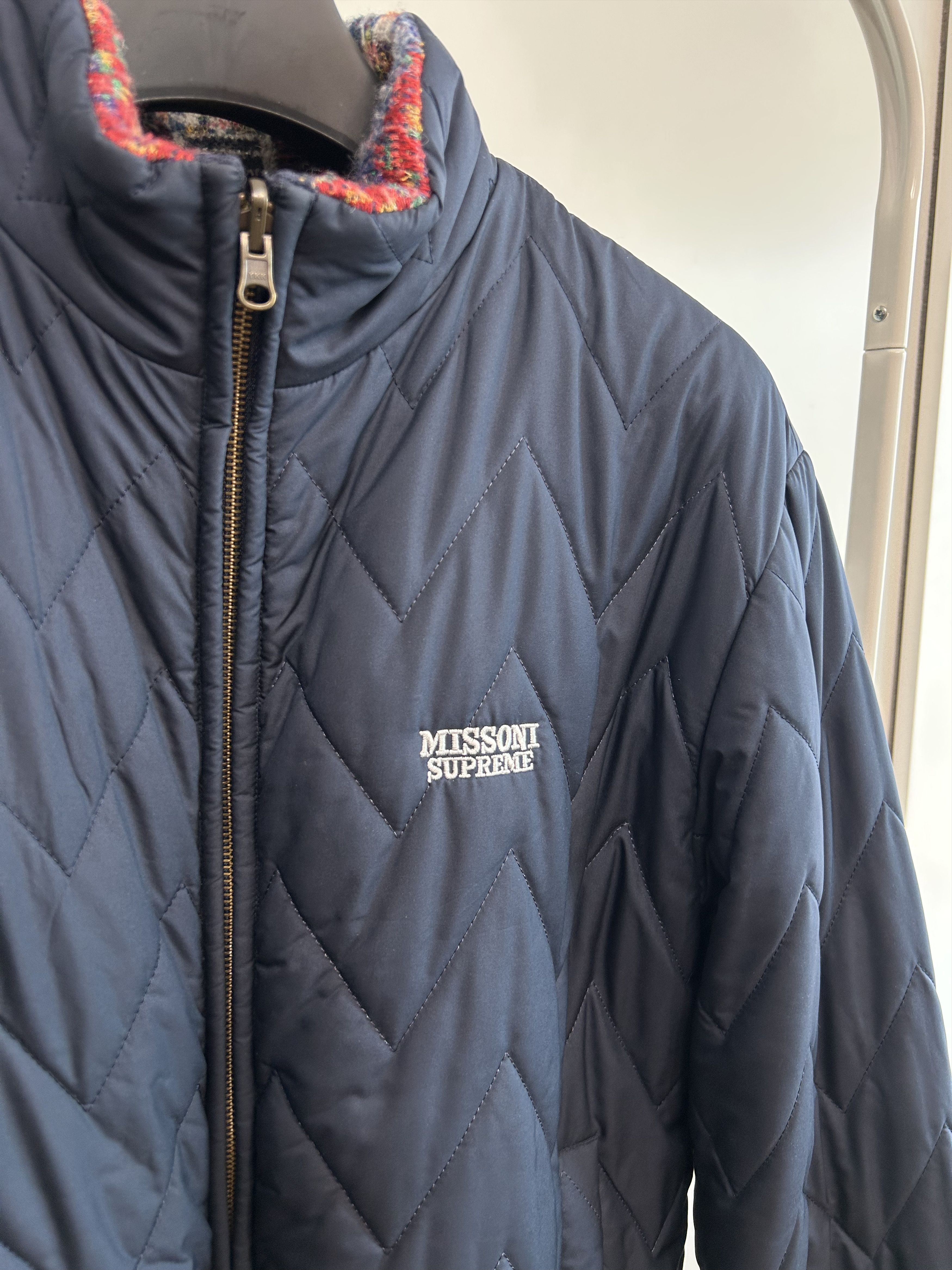 Supreme SUPREME x MISSONI Knit Quilted Jacket Size US L / EU 52-54 / 3 - 9 Thumbnail