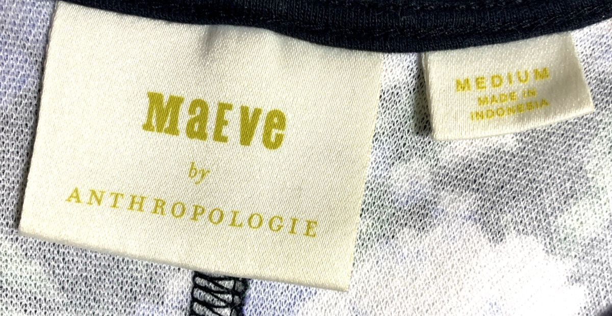Other Maeve Floral Peplum Tank Top Cotton Blend Button Side Sz M Size M / US 6-8 / IT 42-44 - 5 Thumbnail