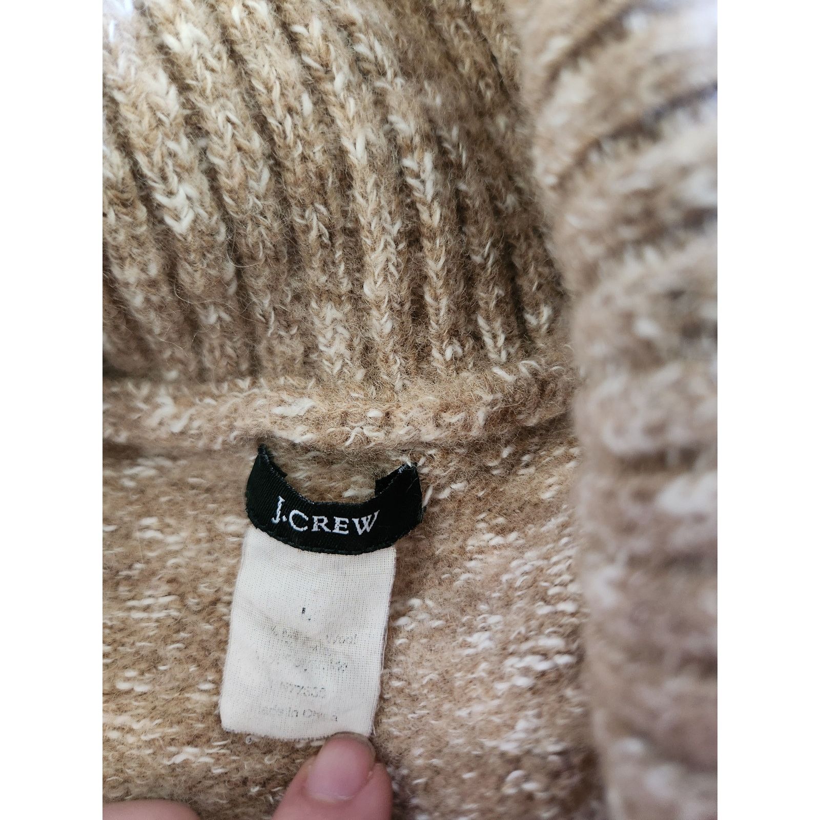 J.Crew Y2k J. Crew Women's Knit Low Cut Cardigan Sweater Lg Size L / US 10 / IT 46 - 8 Thumbnail