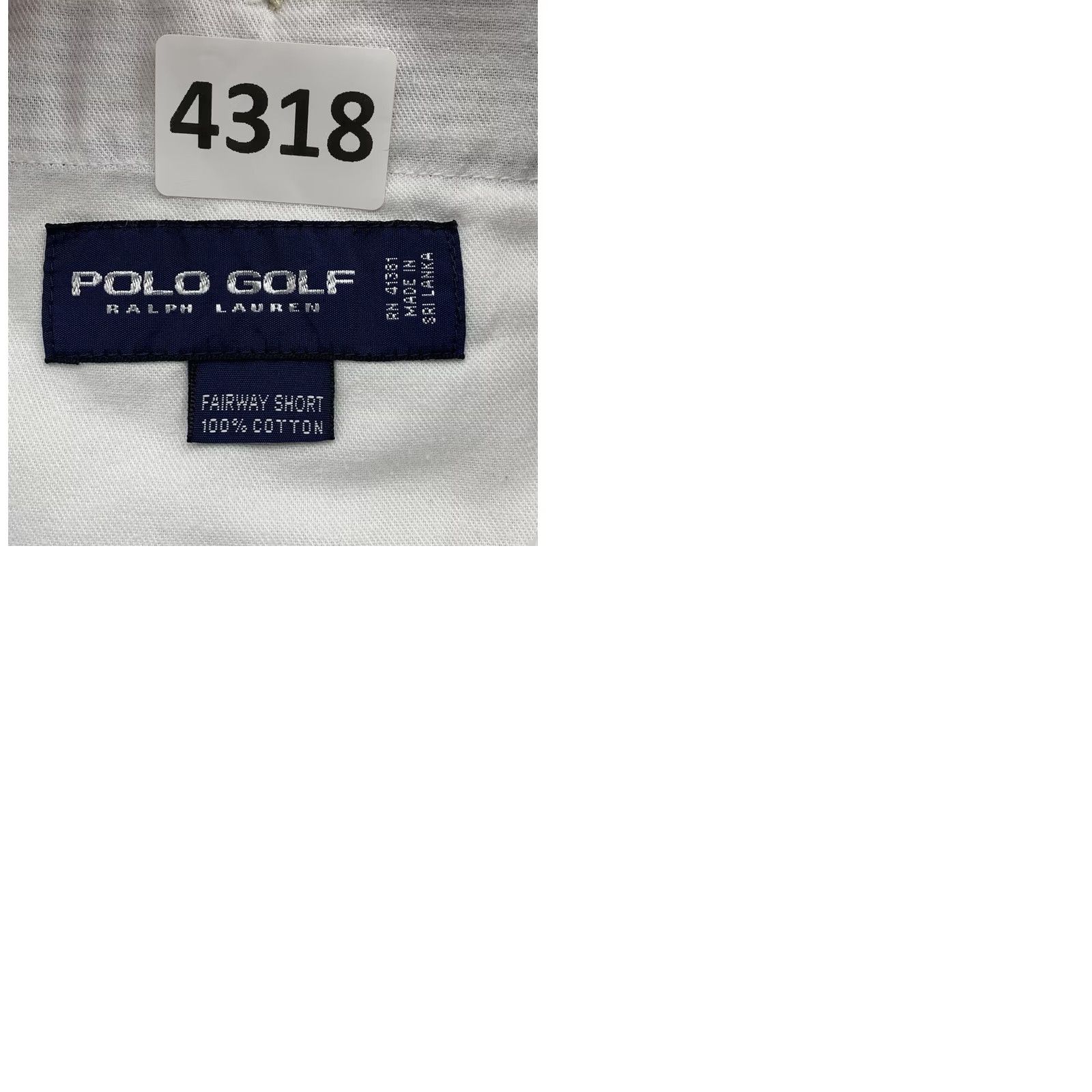 Vintage Polo Golf Shorts Mens 33 Gray White Stripe 9" Fairway Dad Preppy Size US XS / EU 42 / 0 - 9 Thumbnail