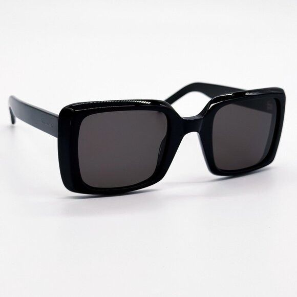Saint Laurent Paris NEW SAINT LAURENT SUNGLASSES WOMEN BLACK SL497 001 Size ONE SIZE - 5 Thumbnail