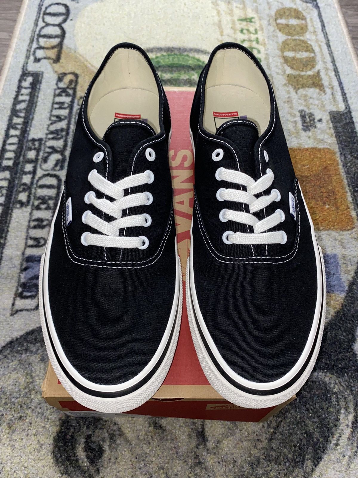 Palace Palace Vans Skate Authentic Classic White | Grailed
