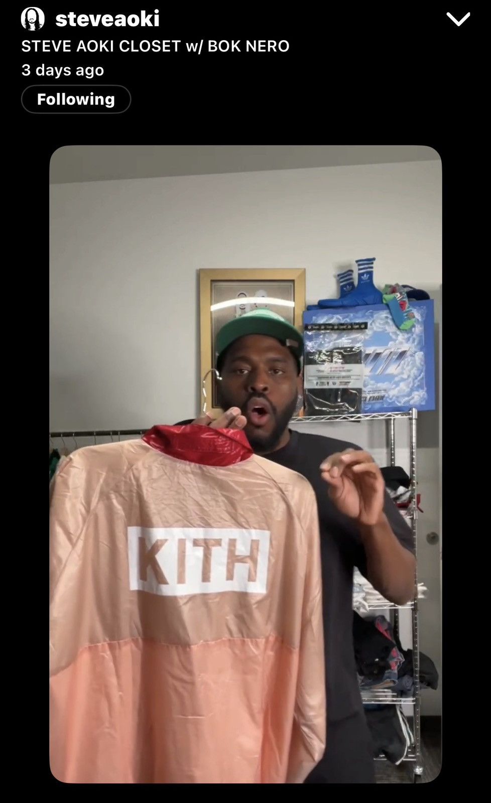 Kith KITH WINDBREAKER PULLOVER in MED - PURCHASED FROM STEVE AOKI Size US M / EU 48-50 / 2 - 11 Thumbnail