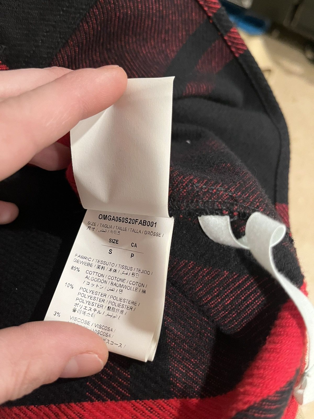 Off-White × Virgil Abloh Off-white long sleeve shirt Size US S / EU 44-46 / 1 - 11 Thumbnail