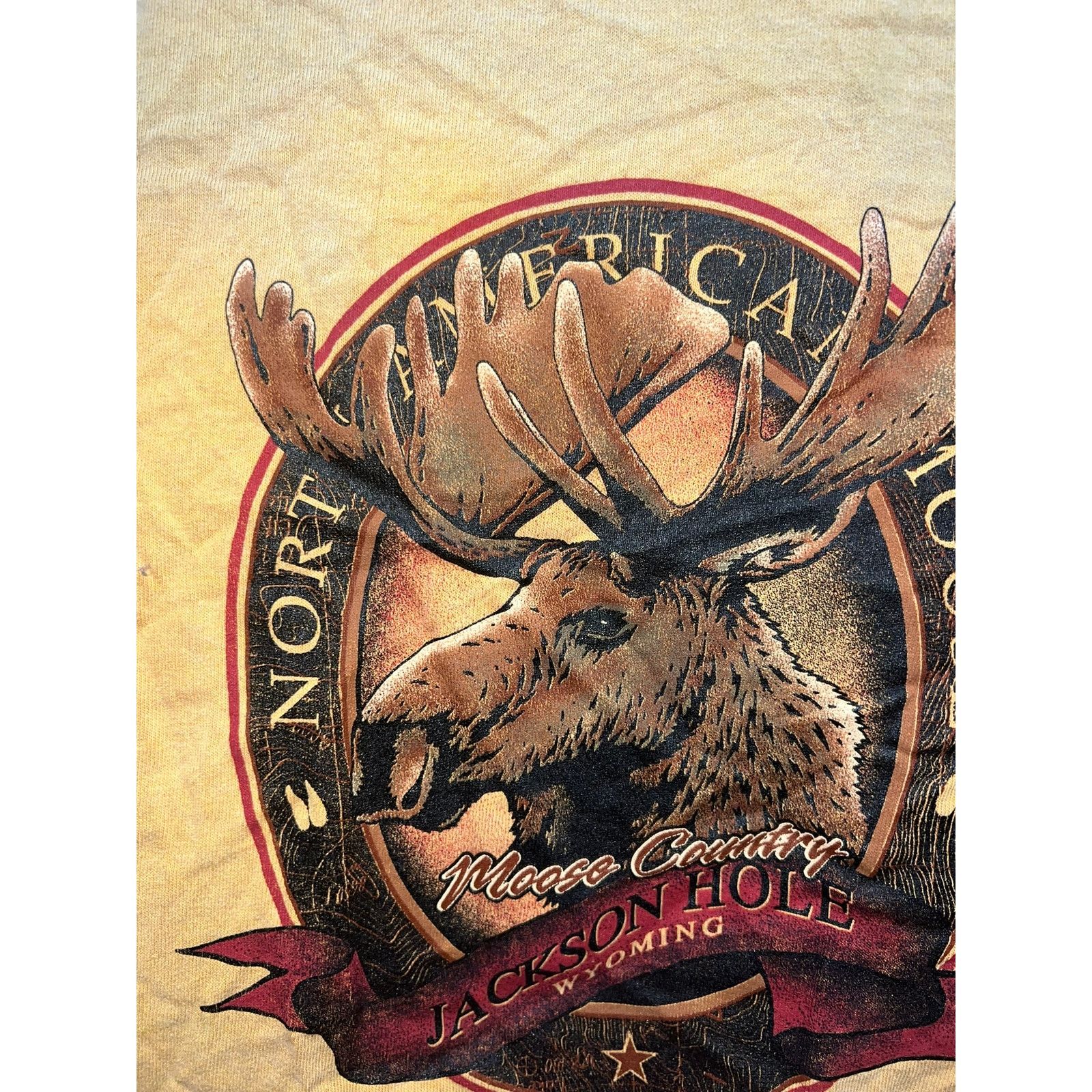 Vintage North America Moose Shirt Jackson Hole WY Vintage Large L Size US L / EU 52-54 / 3 - 3 Thumbnail
