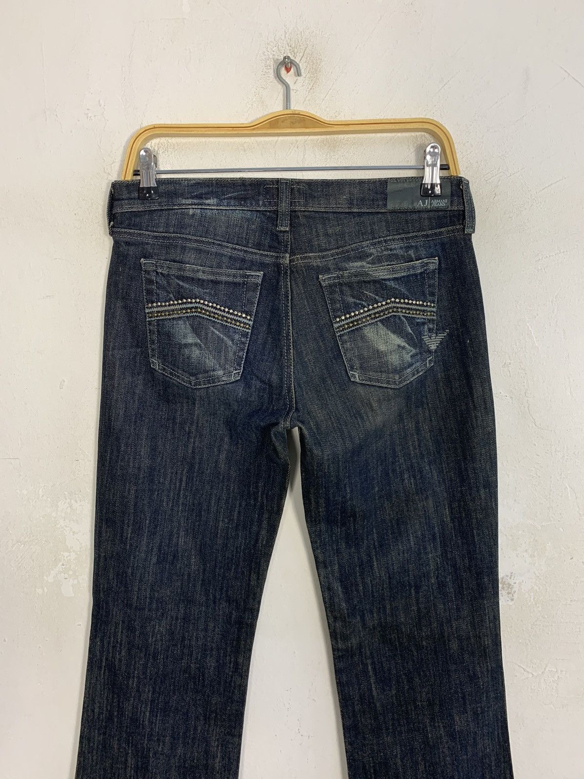 Armani Hype AJ Armani Jeans Indigo 006 Series Denim Unisex Pant Size US 29 - 11 Thumbnail
