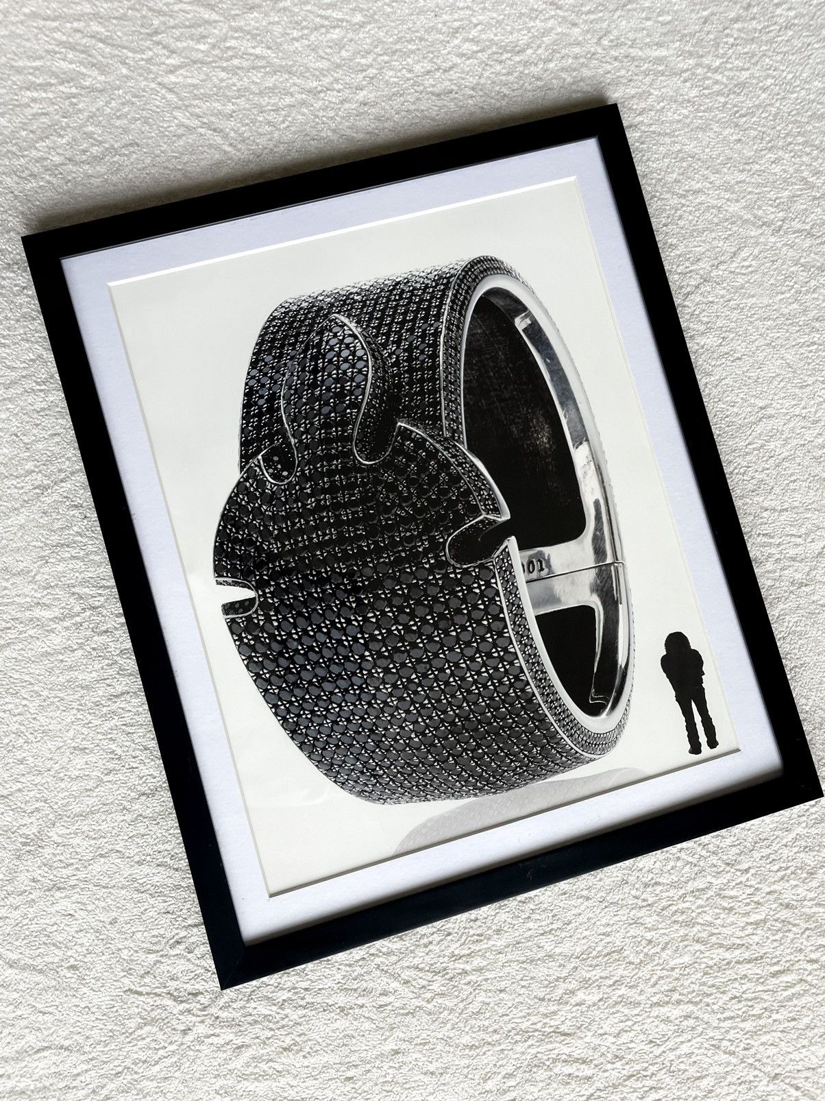 Chrome Hearts Chrome Hearts 9x11 Framed magazine cutout poster Size ONE SIZE - 2 Thumbnail