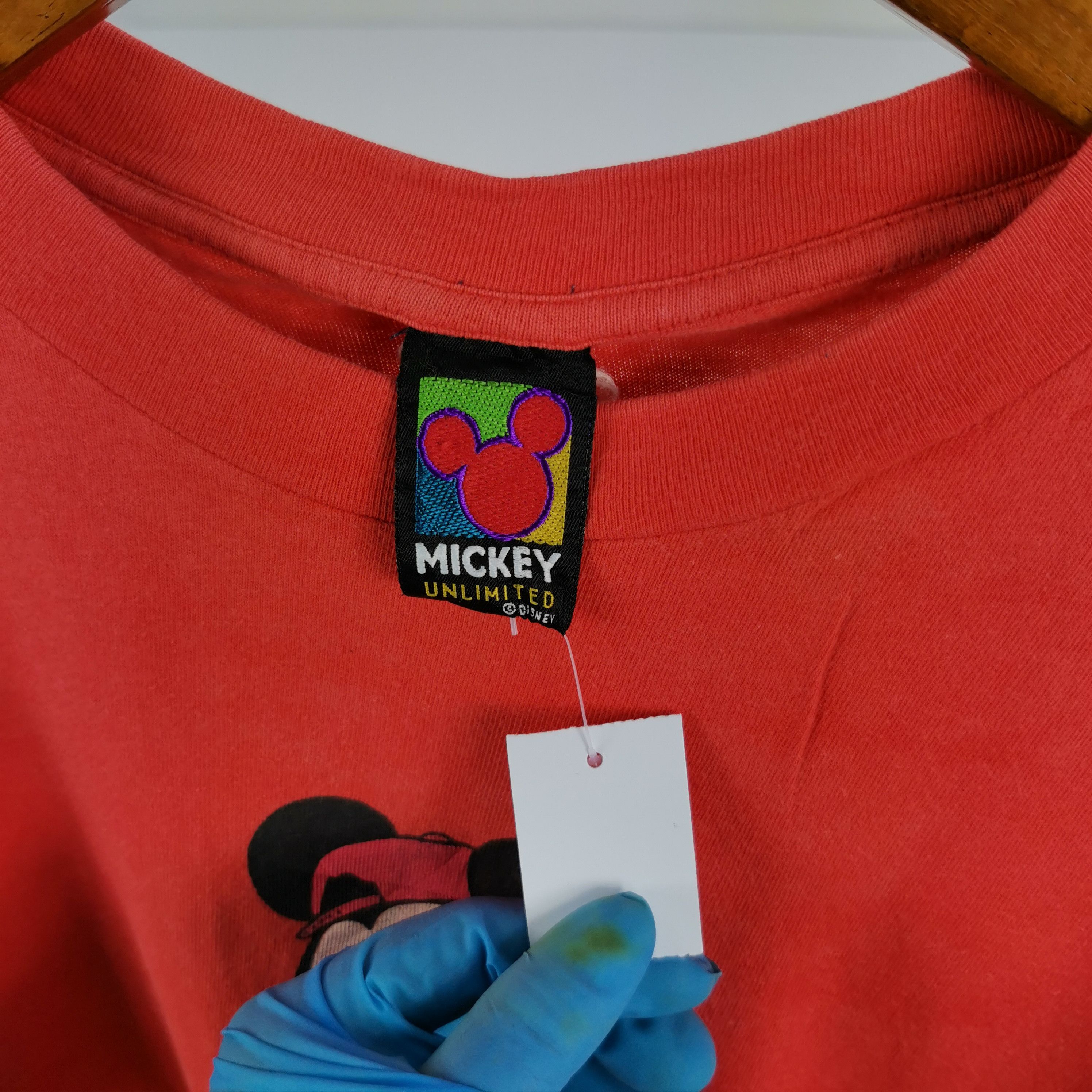 Disney Vintage 90s Mickey Mouse T-Shirt Disney Cartoon Tees Size US M / EU 48-50 / 2 - 4 Thumbnail