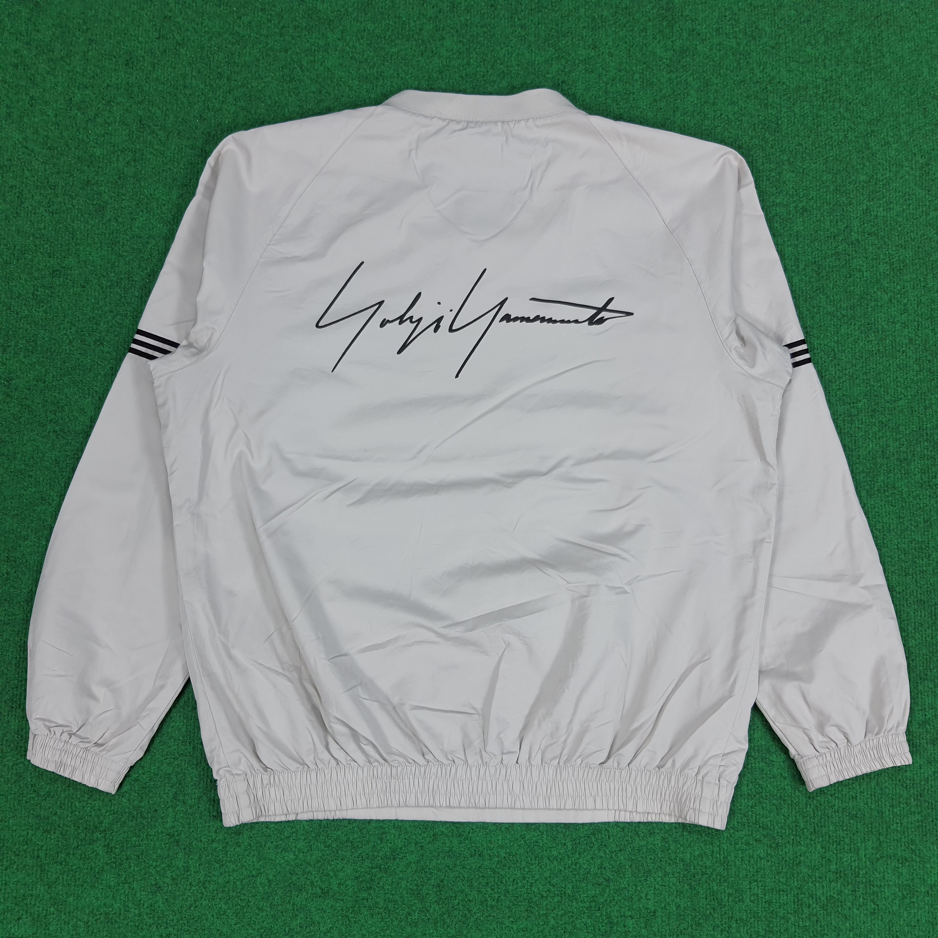 Adidas × Japanese Brand × Vintage Vintage Adidas x Yohji Yamamoto Custom Sports Sweatshirt Size US L / EU 52-54 / 3 - 1 Thumbnail