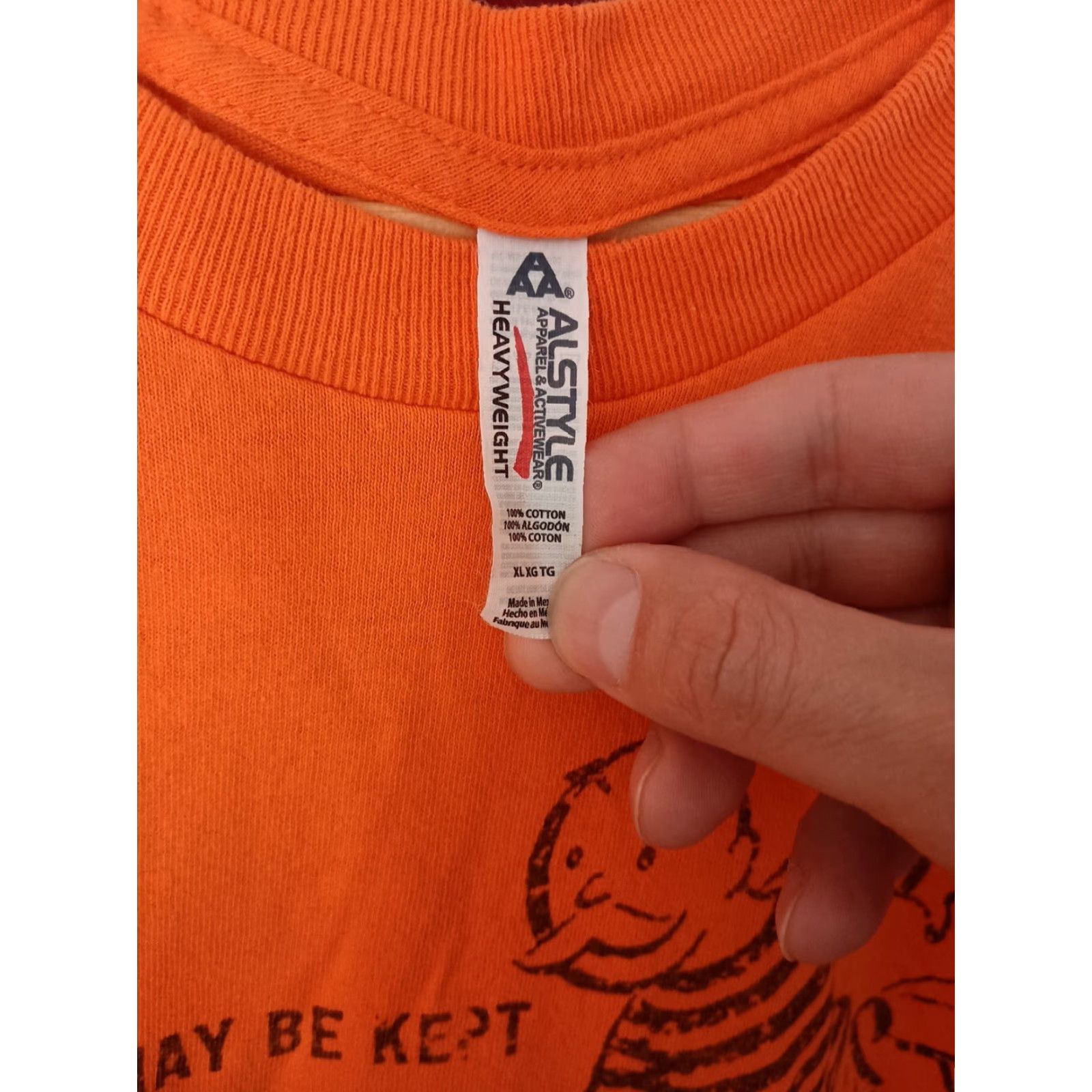 Vintage VINTAGE Monopoly Chance Card Get Out Of Jail Free Orange T-shirt XL Men Size US XL / EU 56 / 4 - 2 Thumbnail