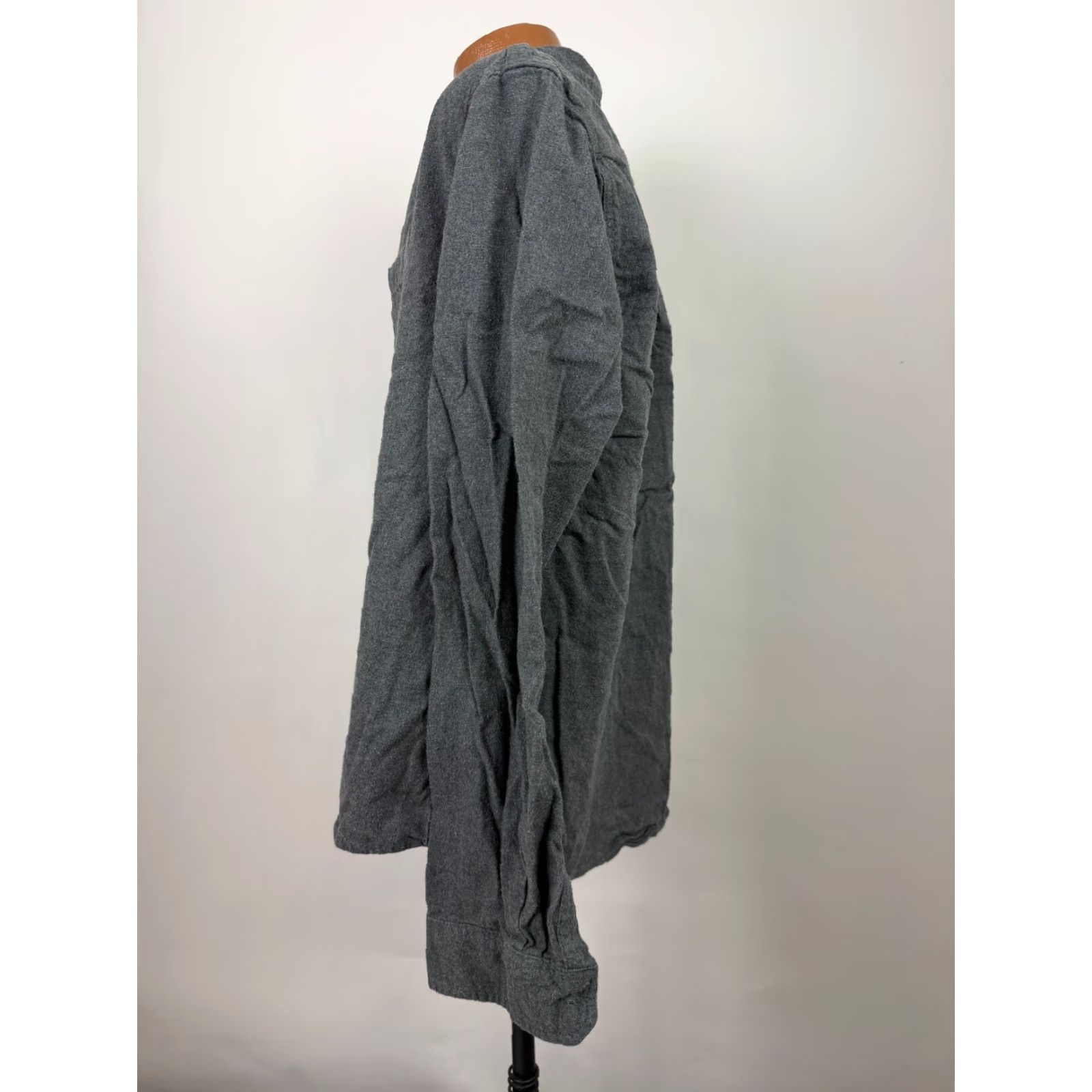 Eddie Bauer Eddie Bauer Shirt Men XXL Gray Flannel Cotton Button-Up Long Sleeve Midweight Outdoor Size US XXL / EU 58 / 5 - 6 Thumbnail