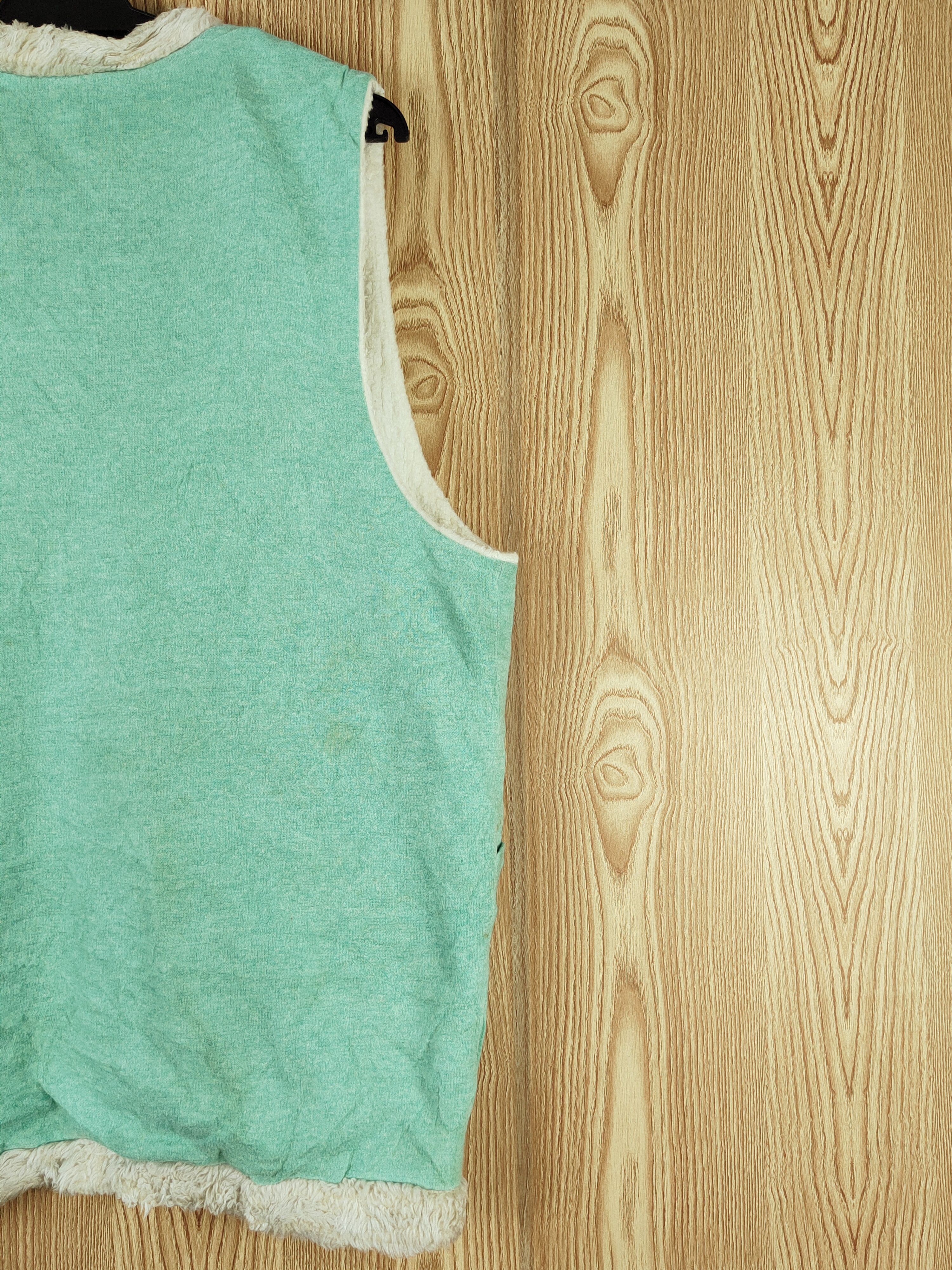 Japanese Brand × Vintage Vintage 💥 Home Fashion Turquoise Vests Size US L / EU 52-54 / 3 - 10 Thumbnail