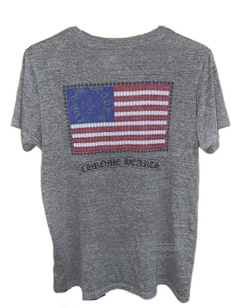 Chrome Hearts CHROME HEARTS Size XL Baojian Stars and Stripes V-neck Shor Size US XL / EU 56 / 4 - 2 Thumbnail
