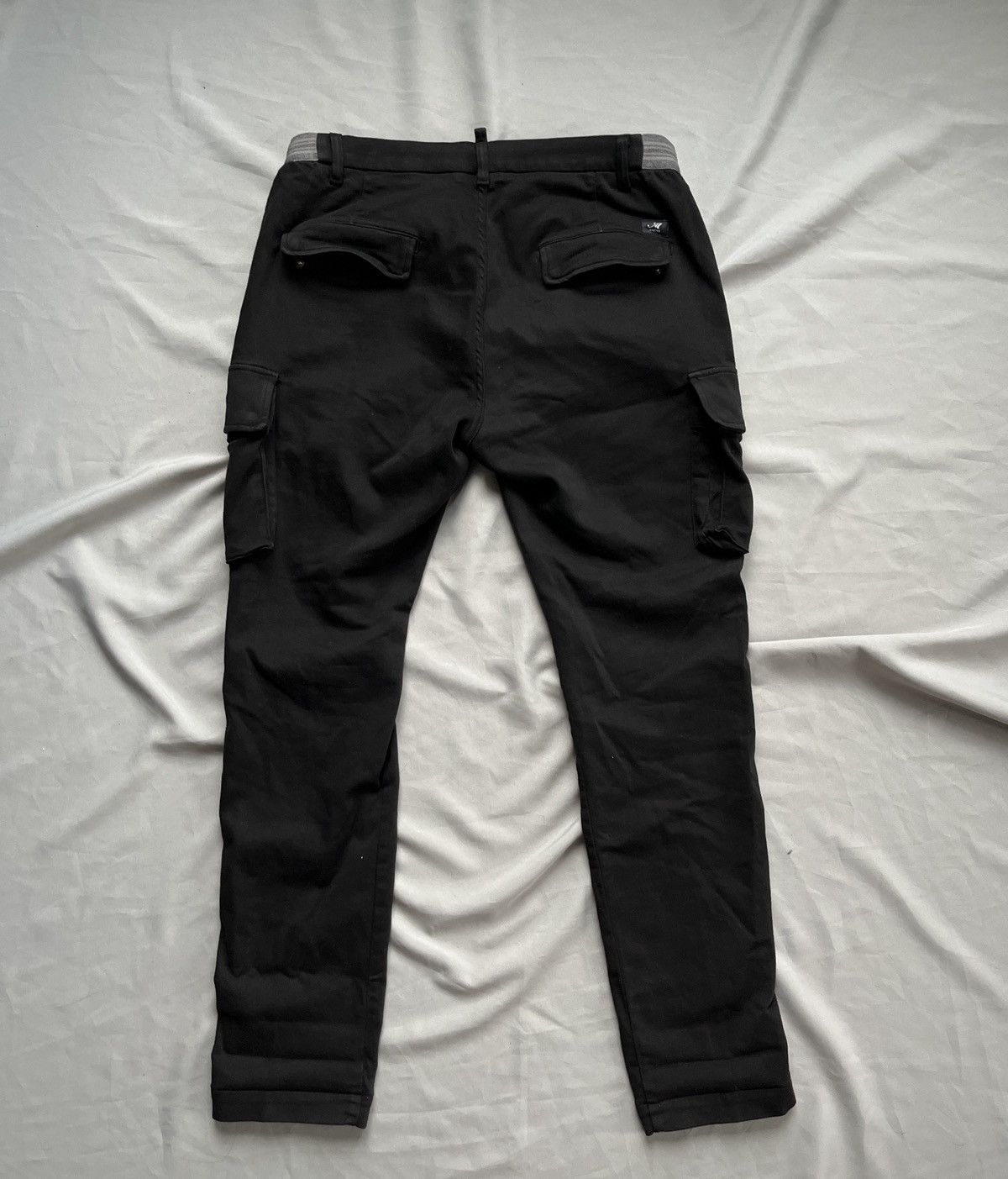Mason's Mason's Chile Golf Cotton Jersey Carrot Cargo Black Pants Size US 34 / EU 50 - 15 Thumbnail