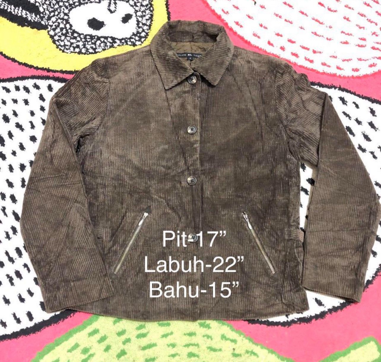 Ralph Lauren Women Ralph Lauren Corduroy Jacket Size S / US 4 / IT 40 - 1 Thumbnail