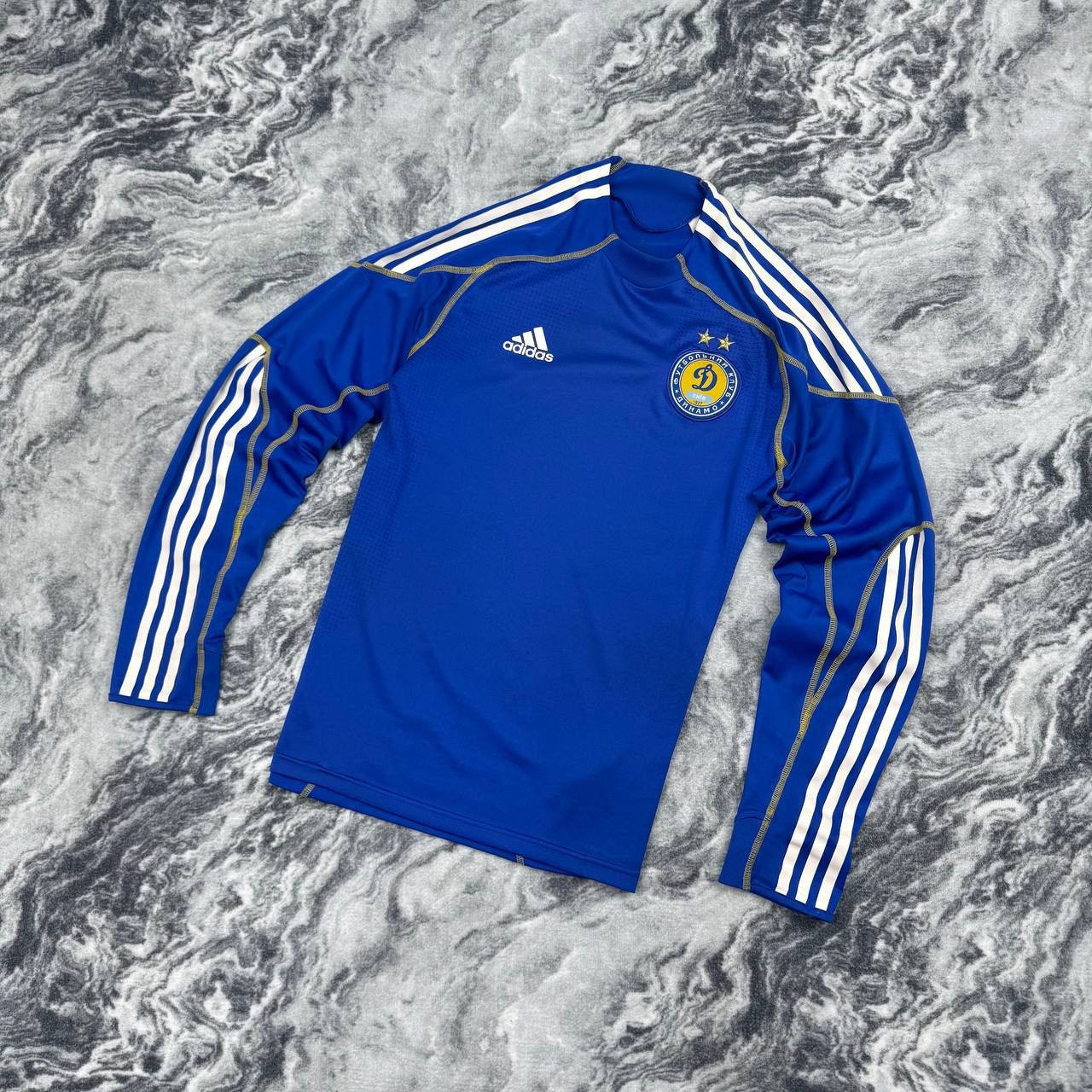 Adidas Adidas Dynamo Kyiv 2009 2011 Away Shirt Long Sleeve Jersey Size US S / EU 44-46 / 1 - 1 Thumbnail