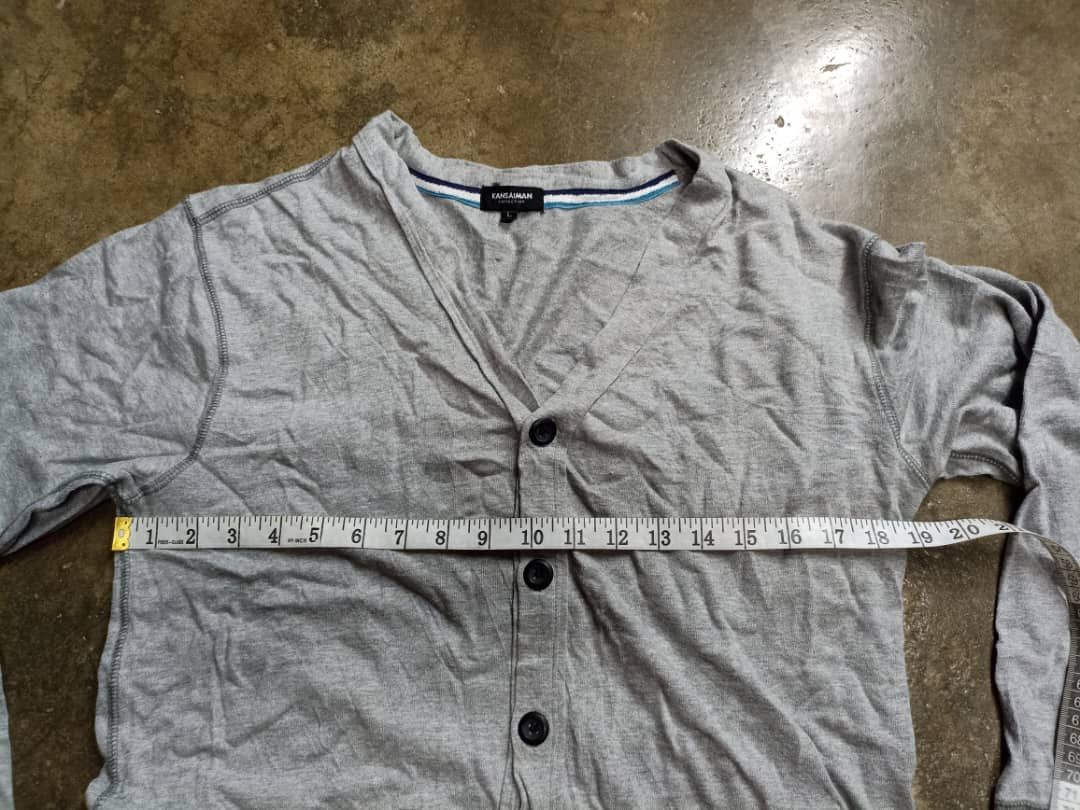 Japanese Brand × Kansai Yamamoto Kansai Man Cardigan Button Up Size US L / EU 52-54 / 3 - 11 Thumbnail