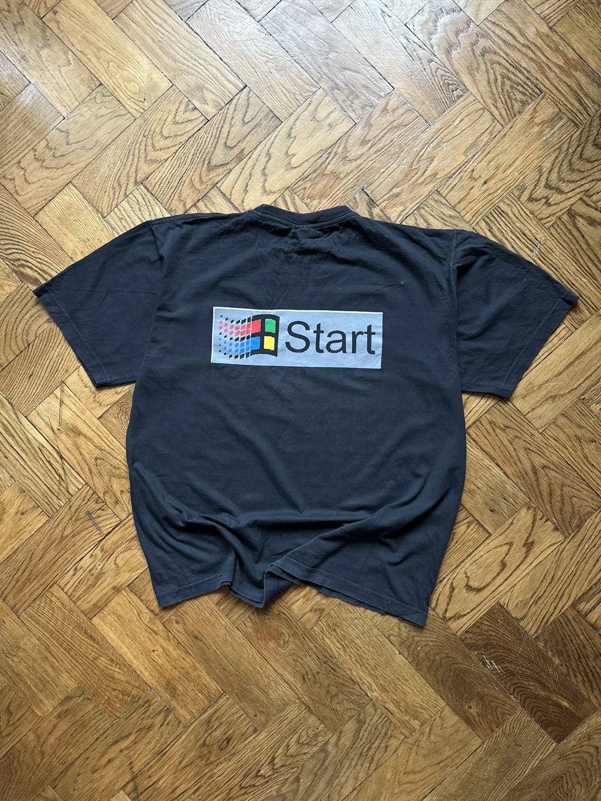 Microsoft × Vintage Vintage Microsoft Windows NT 4.0 T Shirt Size US XL / EU 56 / 4 - 2 Thumbnail