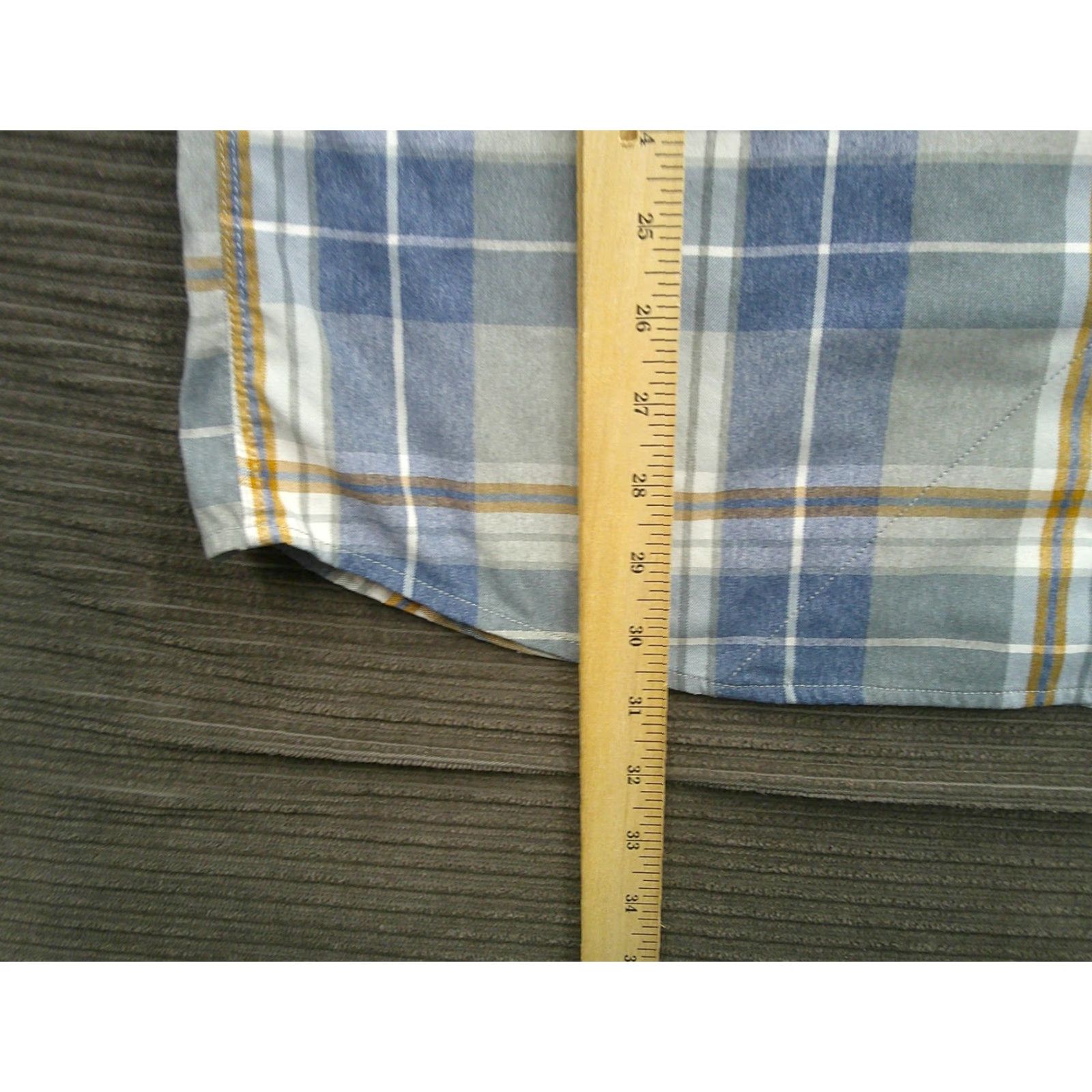 Vintage VINTAGE Alaskan Hardgear Shirt Mens Large Tall Blue Plaid Long Sleeve Button Up Outdoor Size US L / EU 52-54 / 3 - 7 Thumbnail