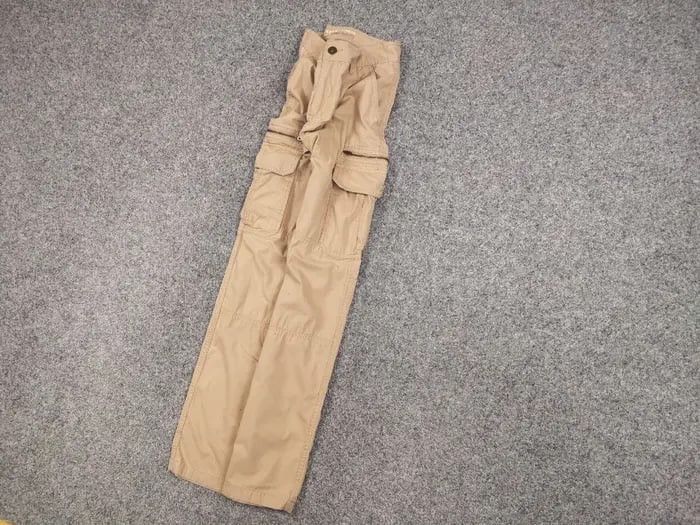 Japanese Brand Vintage Japan Style Mens Casual Wear Cargo Zip Pants Y2K Size US 32 / EU 48 - 3 Thumbnail
