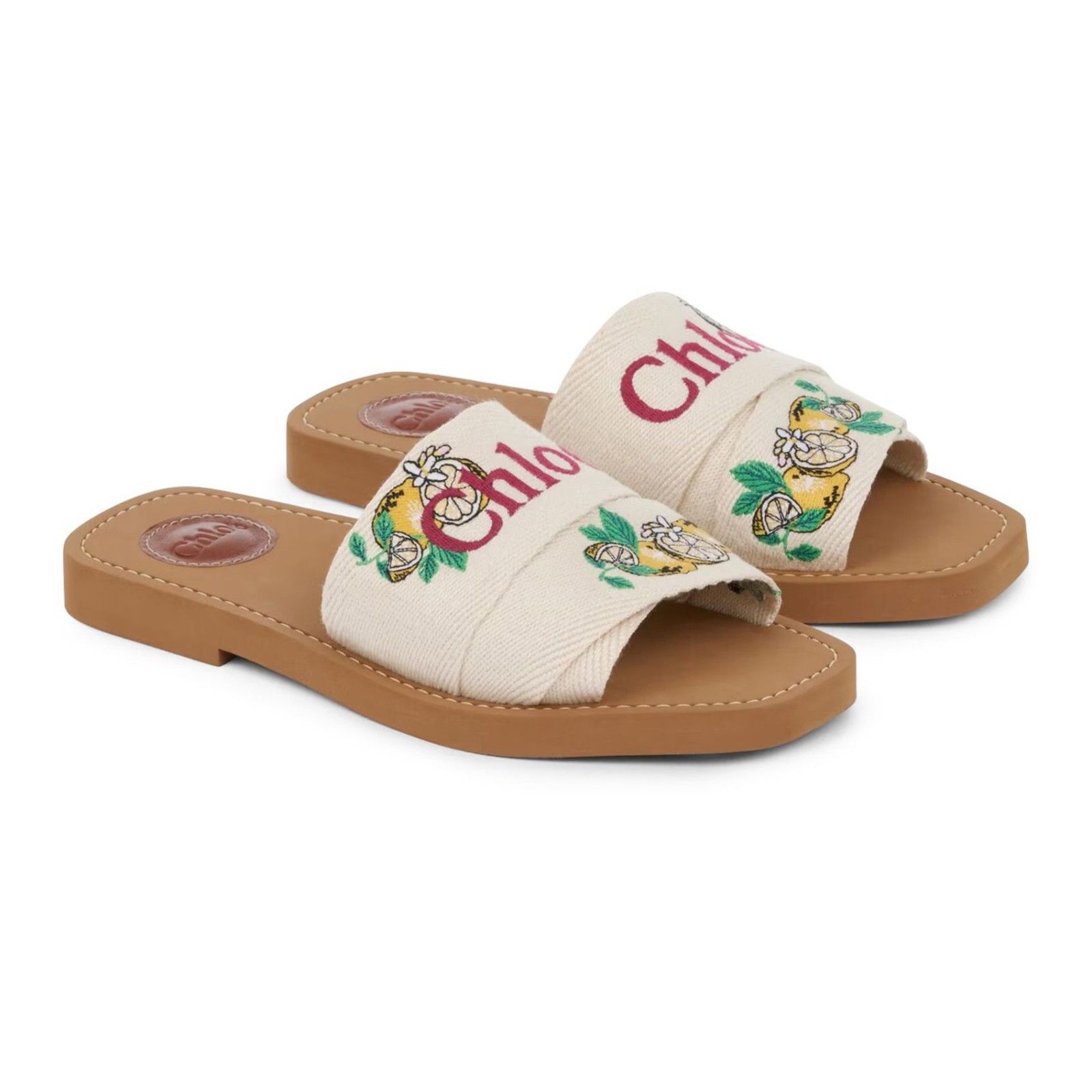 Chloe Chloe Citrus Yellow Mules New & Authentic (Euro Size:7;) Size US 7 / IT 37 - 2 Thumbnail