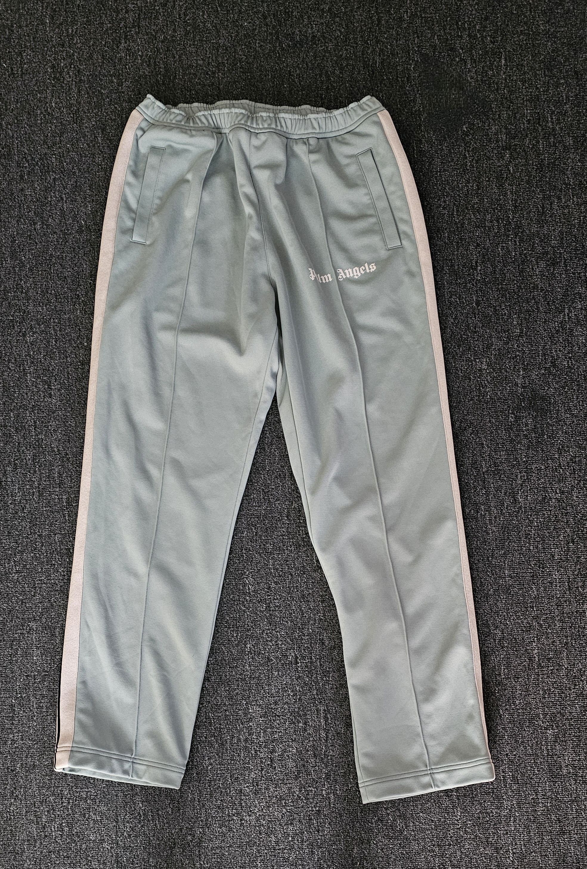 Palm Angels Men's Light Blue Sweatpants Size L