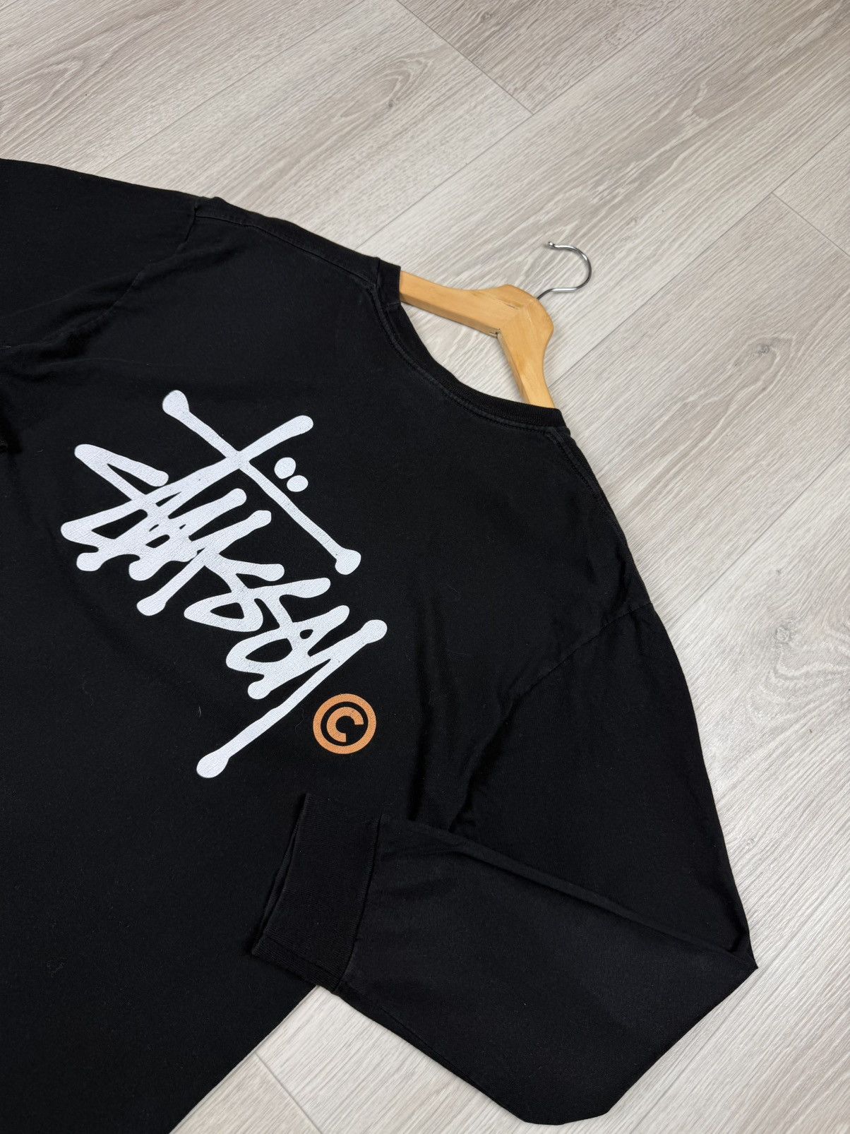 Stussy Vintage Y2K Stussy Long Sleeve T-Shirt Big Logo Size M Size US M / EU 48-50 / 2 - 6 Thumbnail