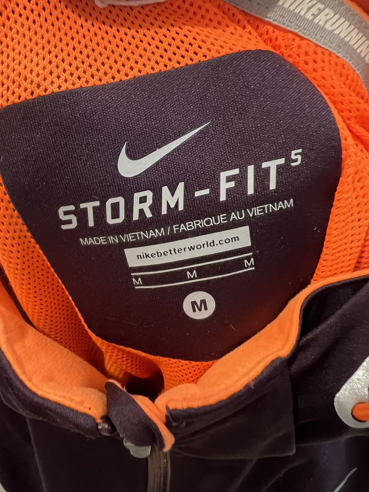 Nike Womens Nike Storm Fit Running Jacket Size M / US 6-8 / IT 42-44 - 3 Thumbnail