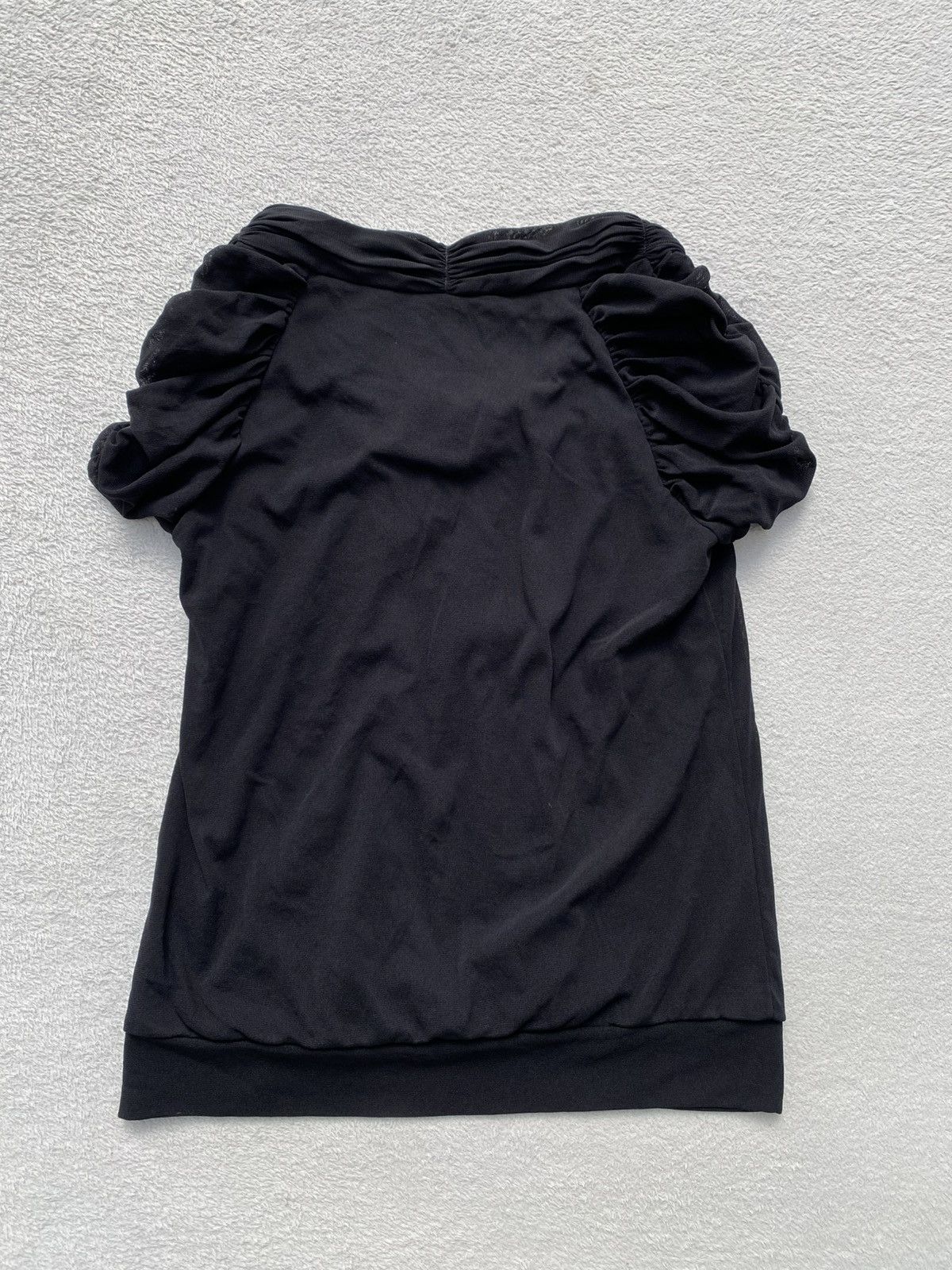Vivienne Tam 2000s Vivienne Tam Sheer Floral Blouse Size L / US 10 / IT 46 - 8 Thumbnail