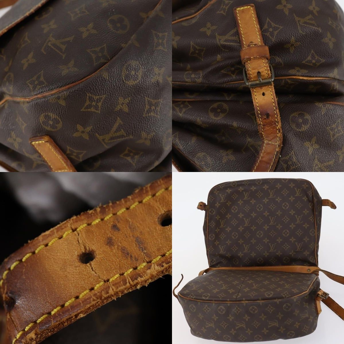 Louis Vuitton LOUIS VUITTON Monogram Saumur 35 Shoulder Bag M42254 Size ONE SIZE - 11 Thumbnail
