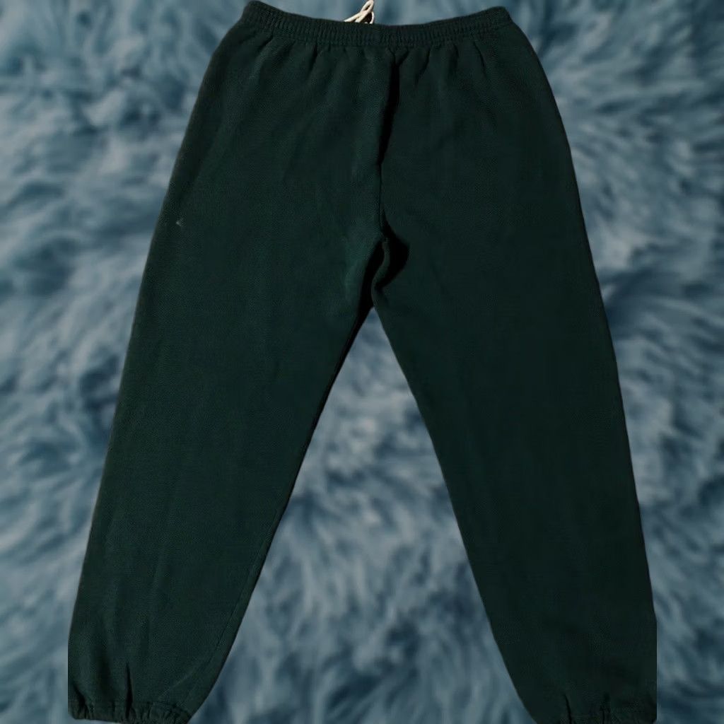Jerzees VINTAGE Jerzees Sweatpants L Green Activewear Pants Men 90s 80s PFU Grunge Track USA Size US 33 - 1 Thumbnail