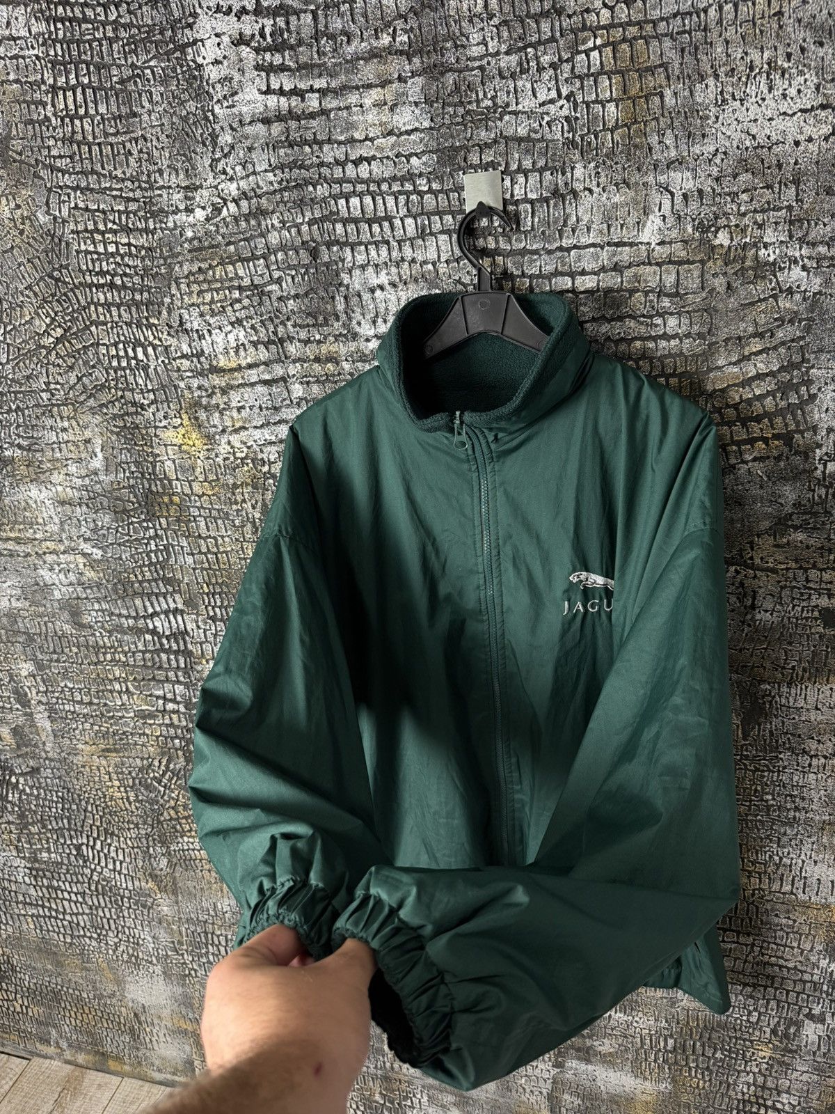 Formula 1 Vintage Jaguar F1 Racing 90s Nylon Jacket Fleece Y2K Size US M / EU 48-50 / 2 - 9 Thumbnail